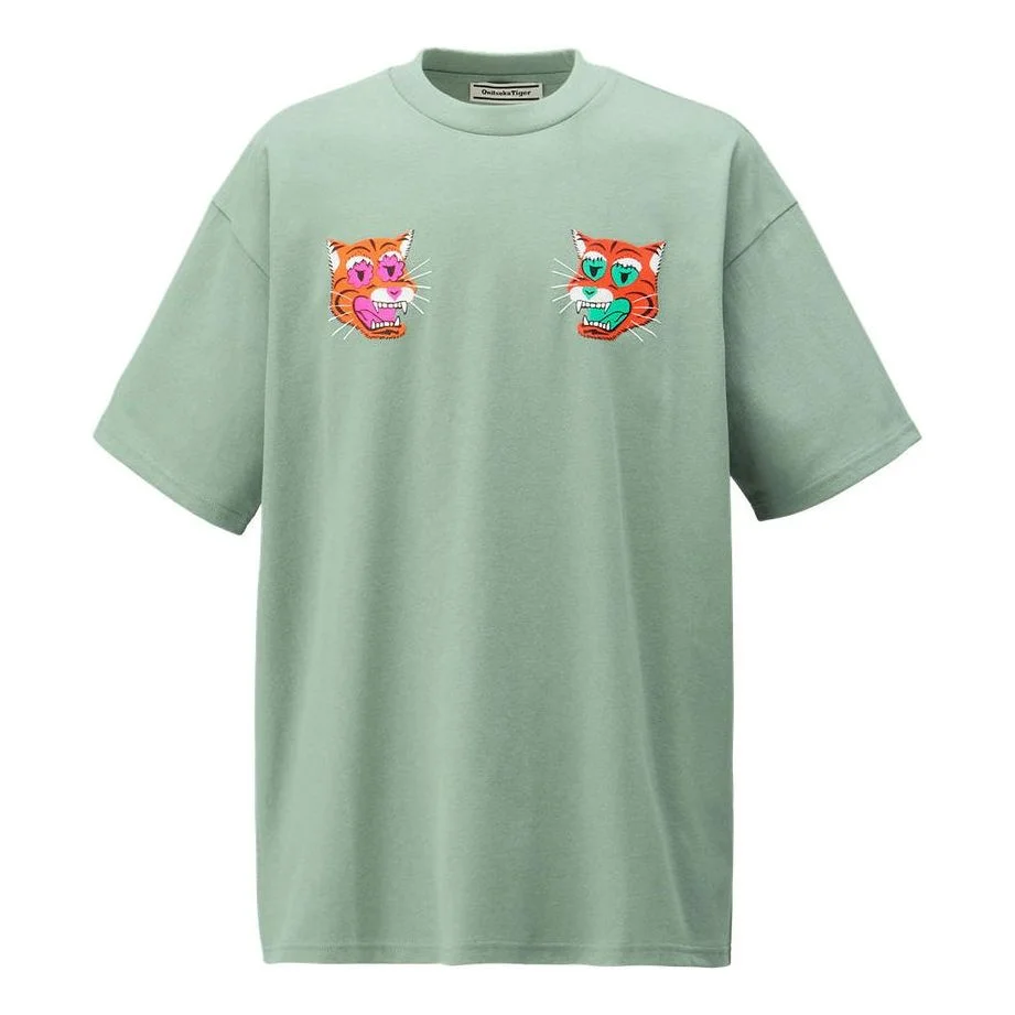 Onitsuka Tiger Graphic T-shirt 'Green' 2183B303-300 - 1