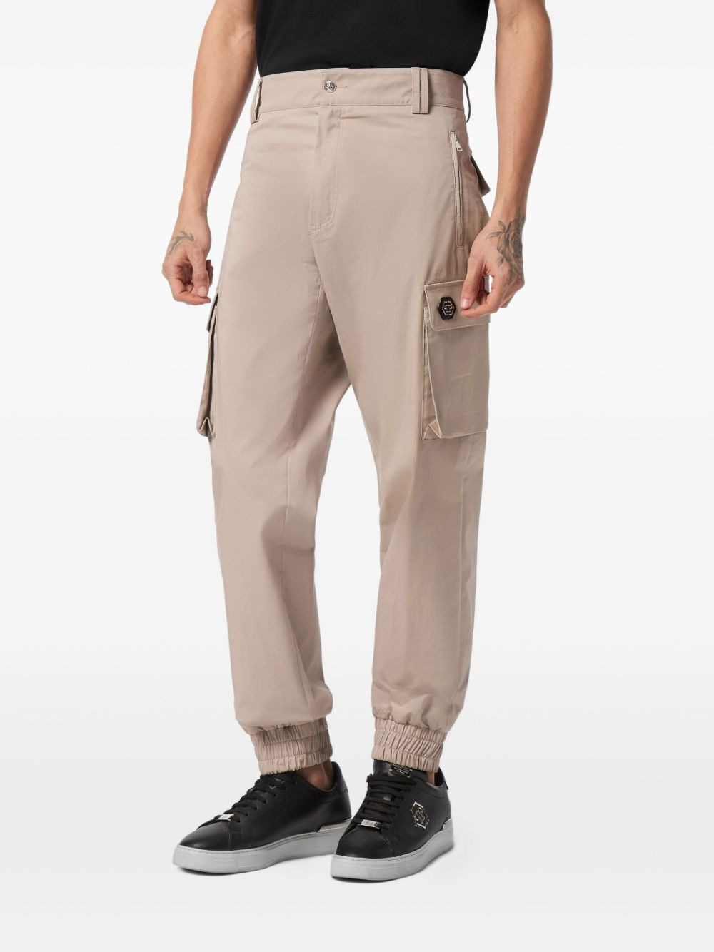 logo-plaque trousers - 3