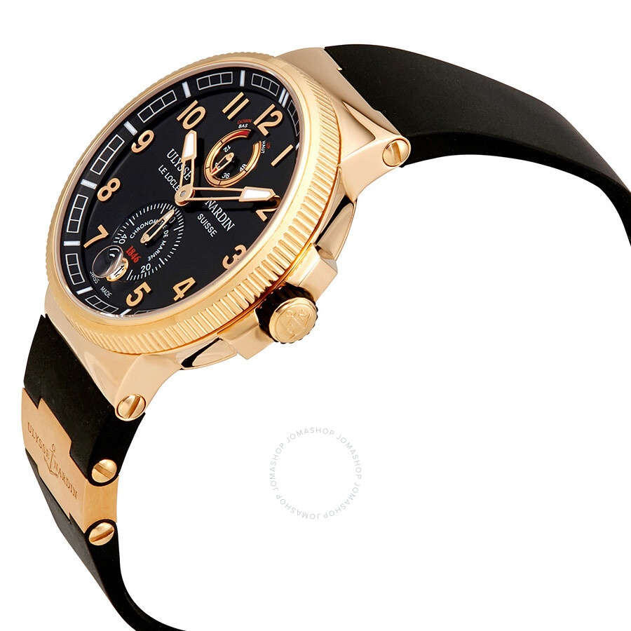 Ulysse Nardin Marine Chronometer Automatic Blue Dial 18K Rose Gold Men's Watch 1186-126-3-62 - 2