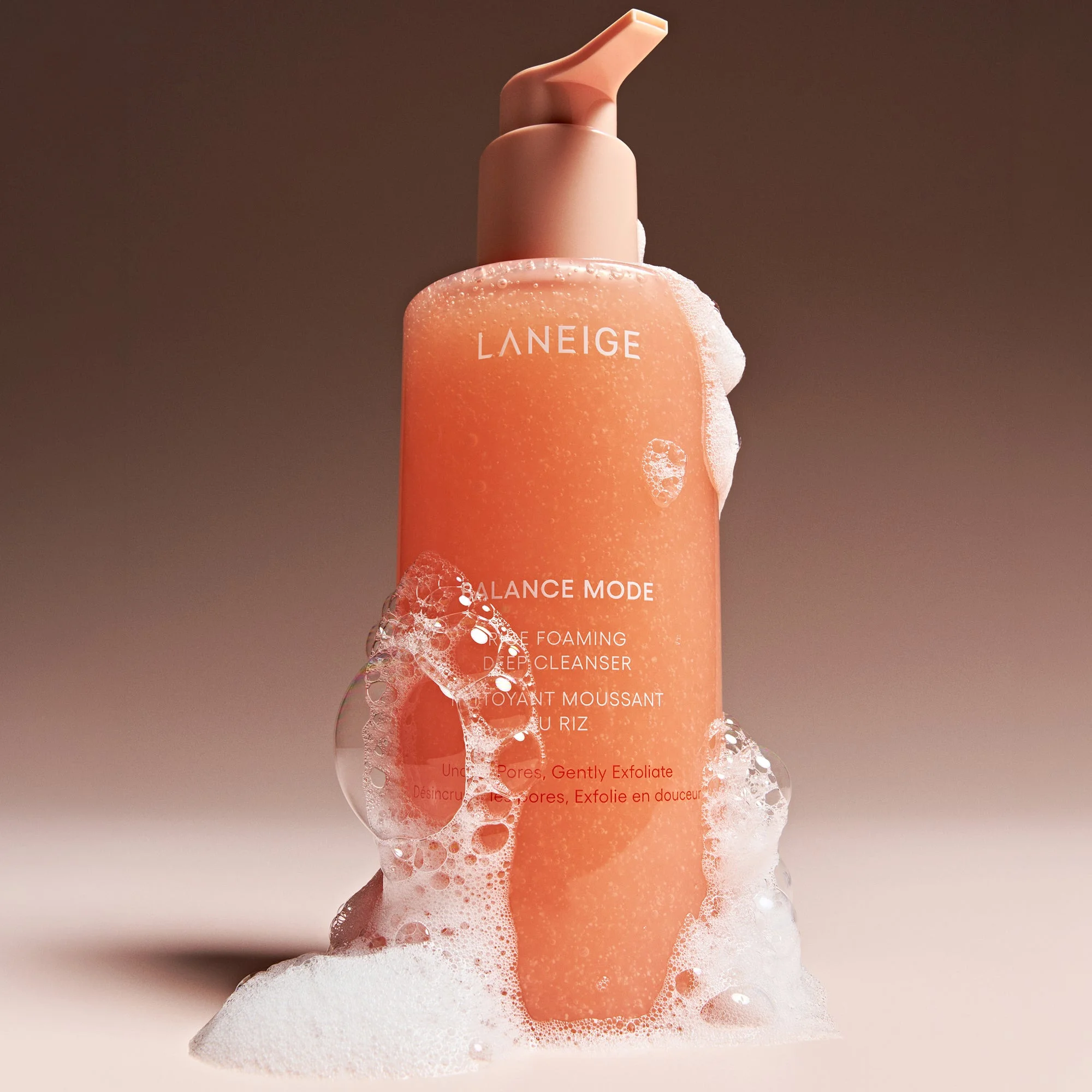 Balance Mode Rice Foaming Deep Cleanser - 1