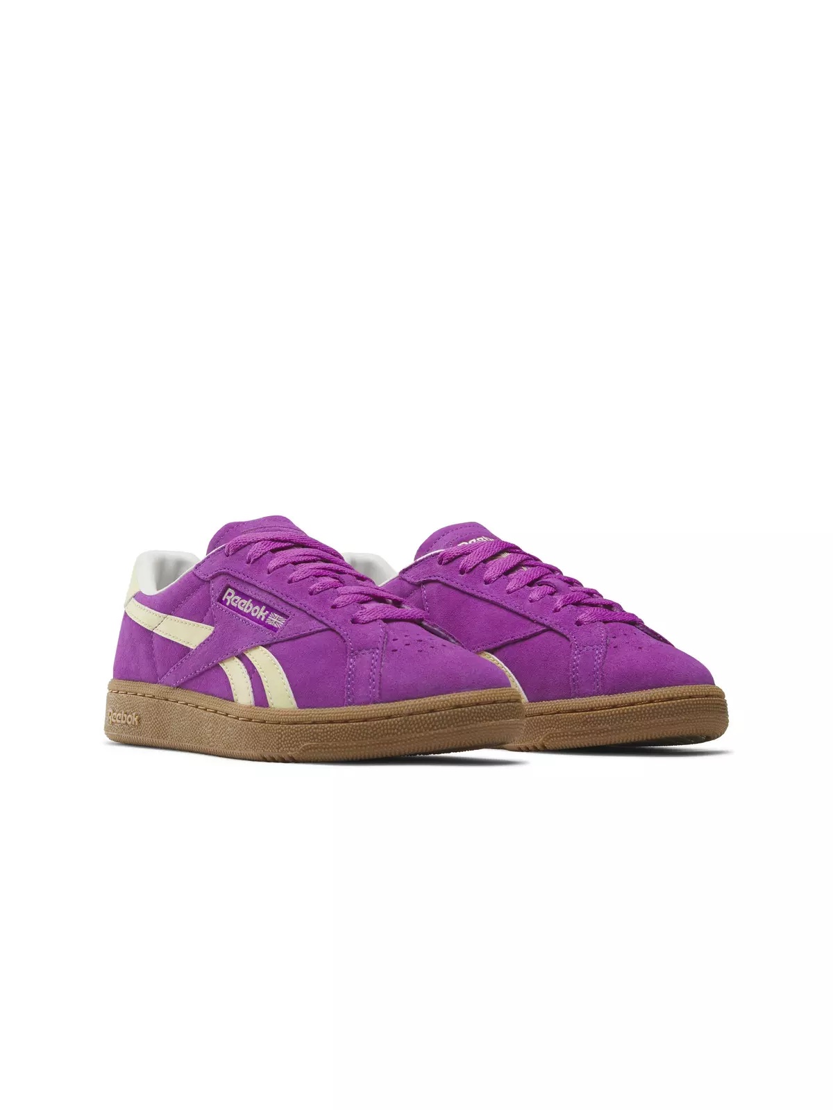 Club C Grounds UK "Purple/Light Yellow/Gum" Women's Shoe - 2