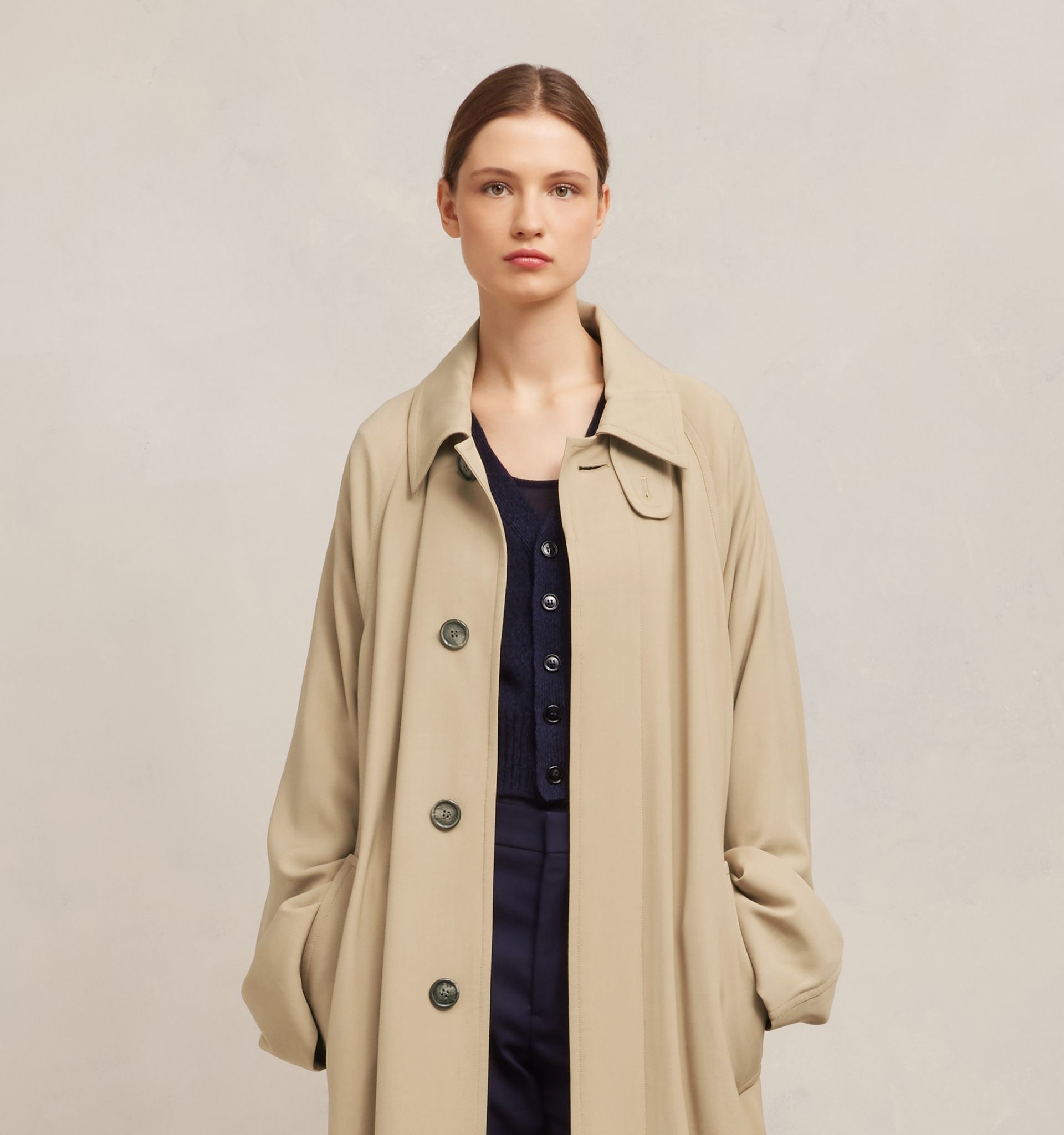 Long Belted Coat - 6