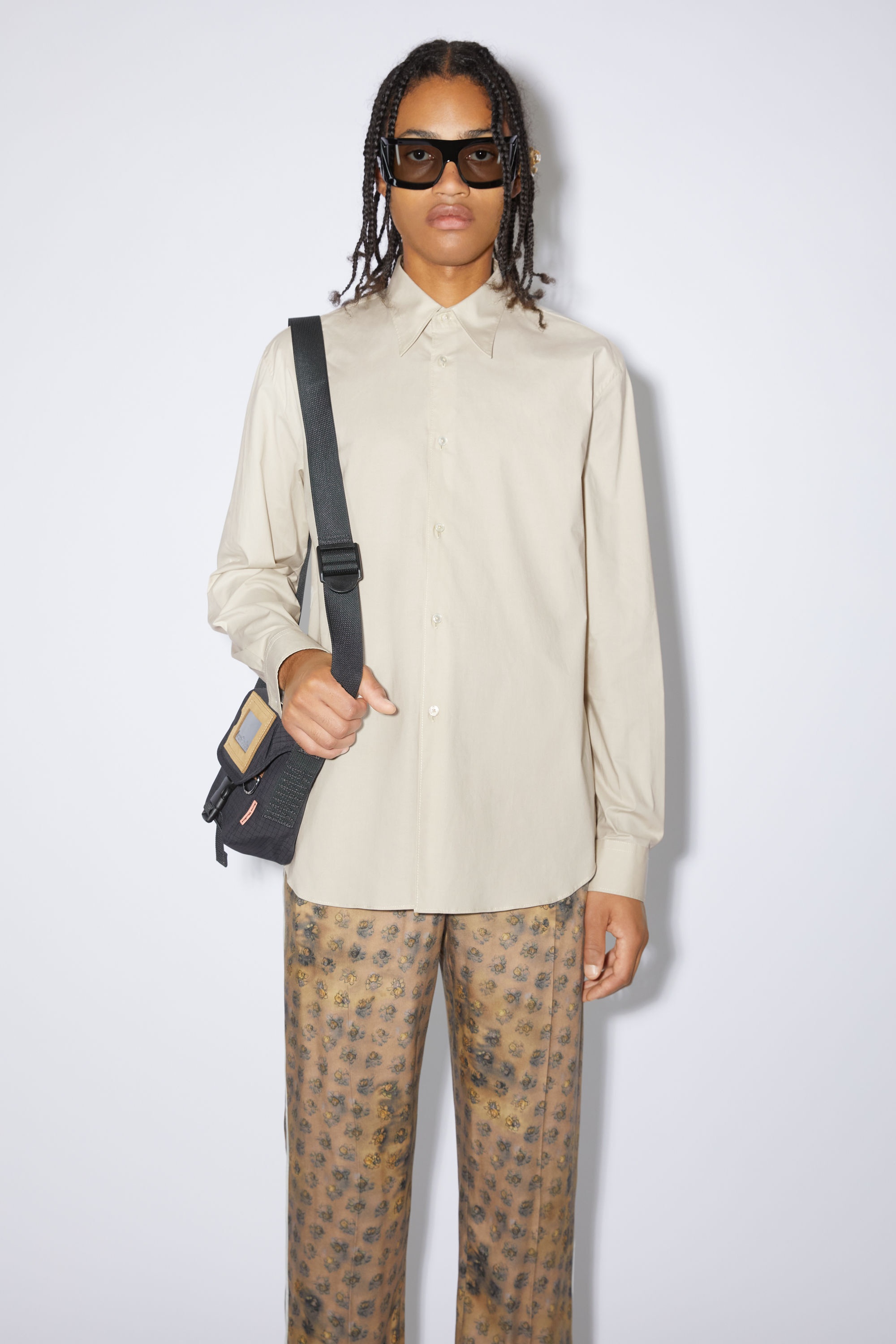 Button-up shirt - Antique white - 2