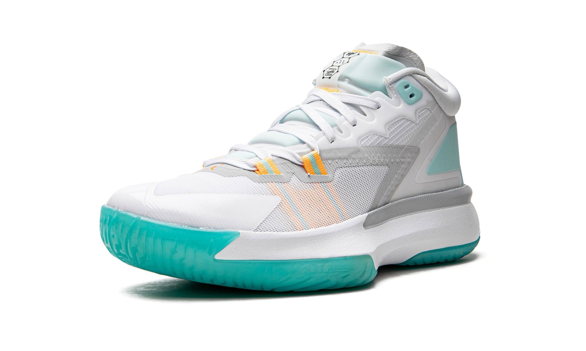 Zion 1 "White / Dynamic Turquoise" - 4