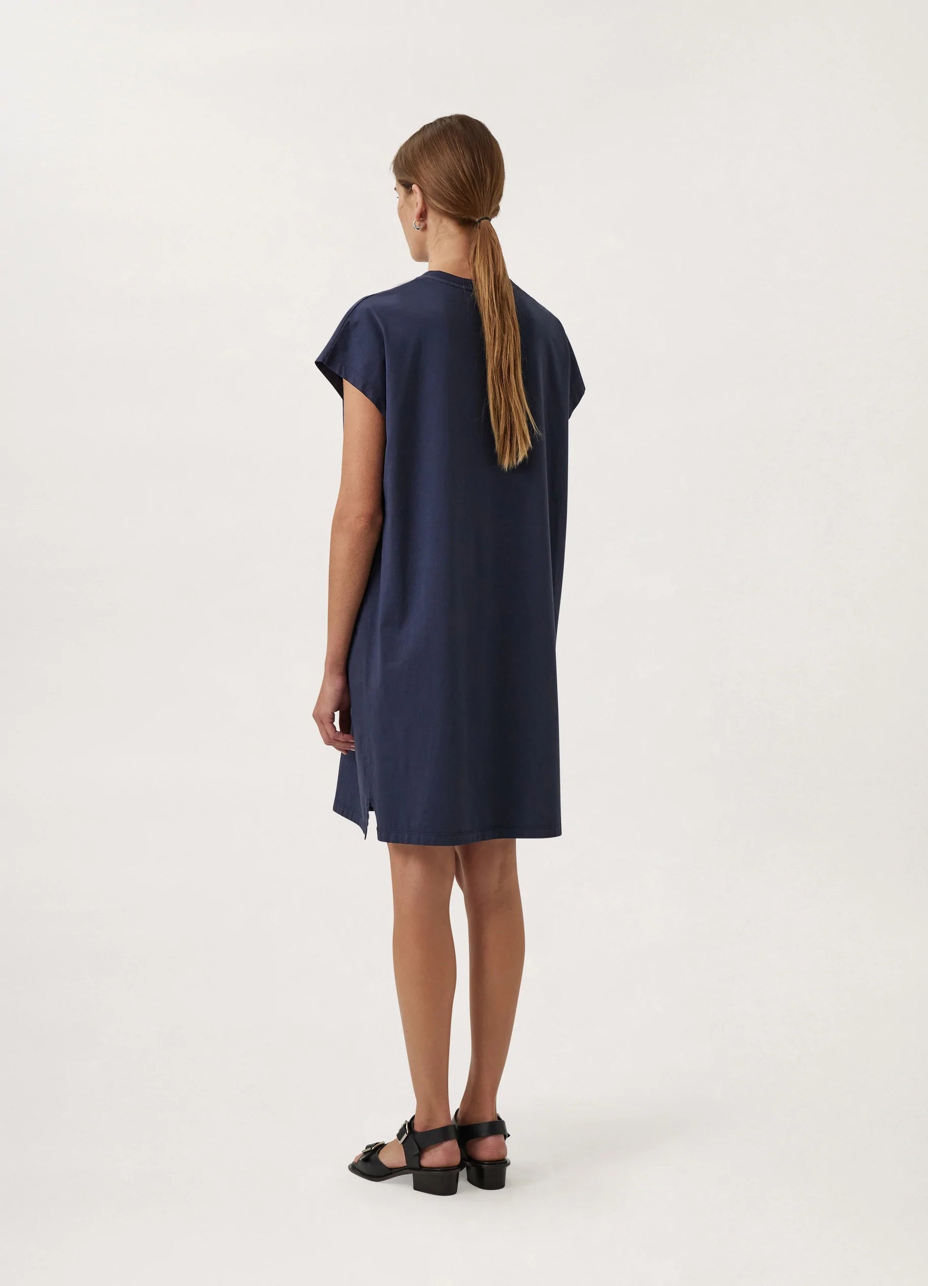 CAP SLEEVE DRESS
PIGMENT DYE JERSEY - 4