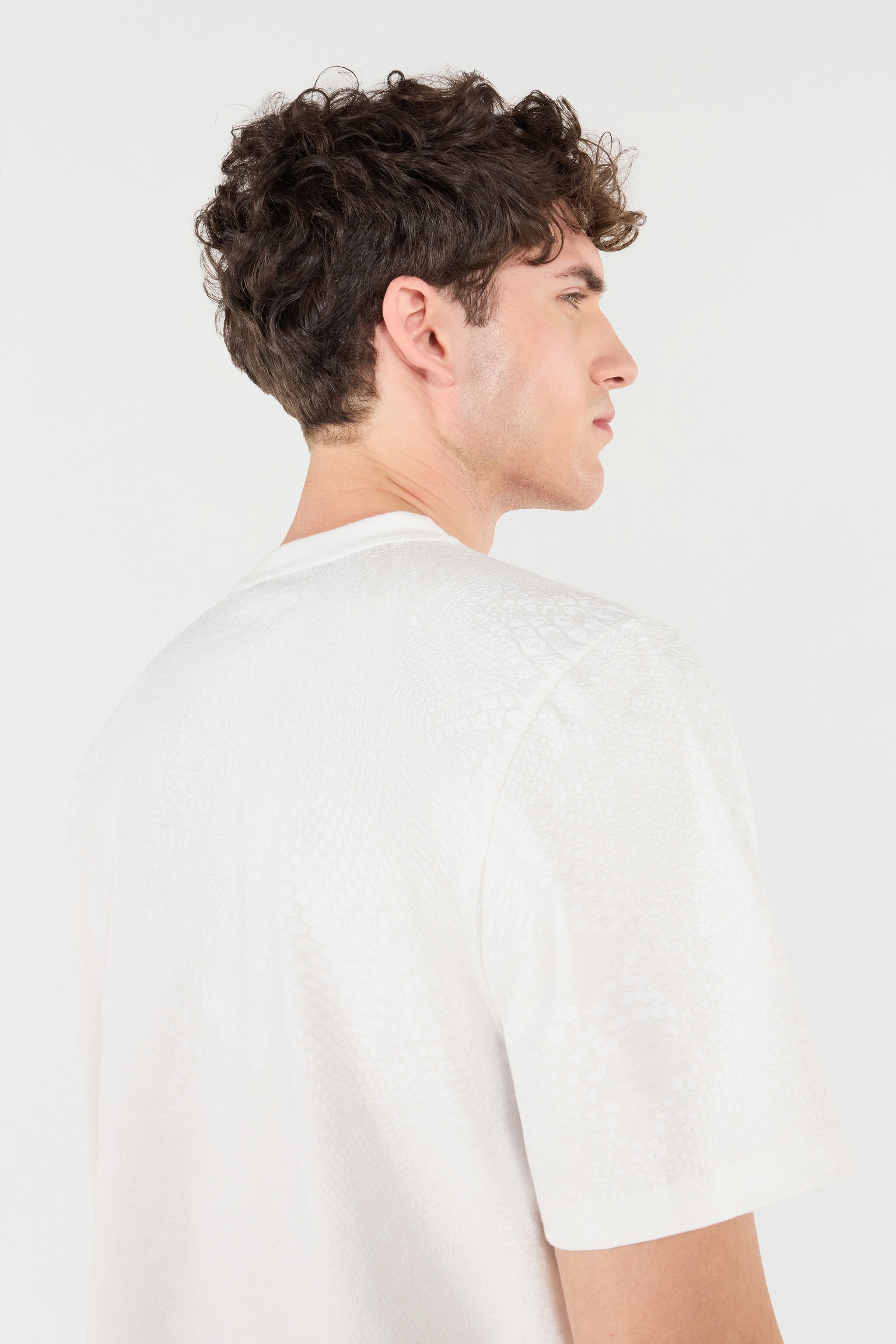 Snake Scale-Print T-Shirt - 7