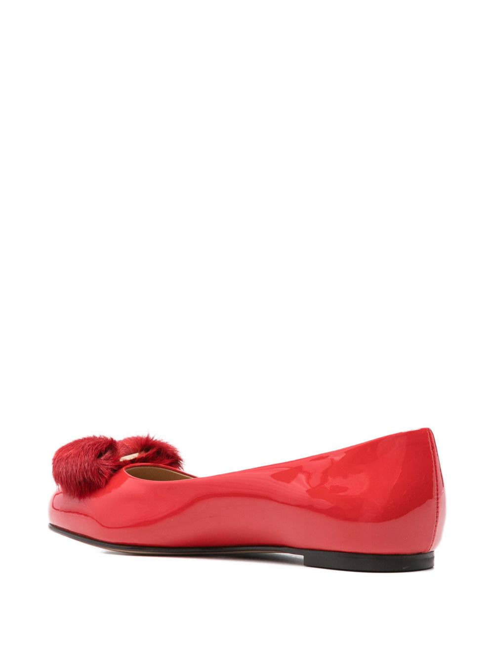 bow-detail ballet flats - 3