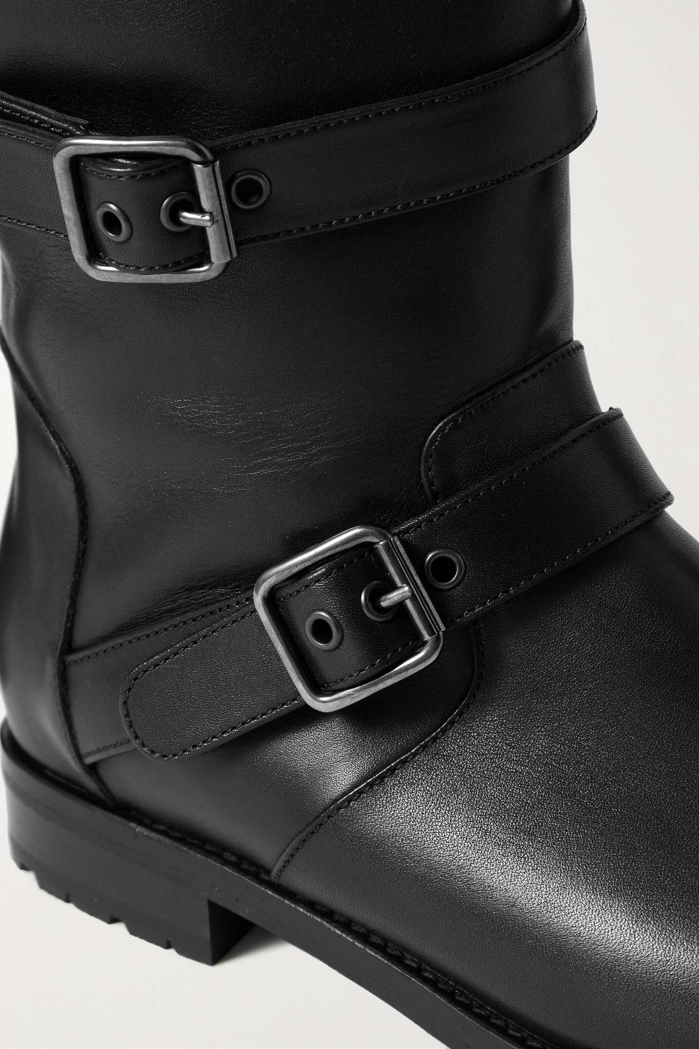 Sulaltra buckled leather ankle boots - 4