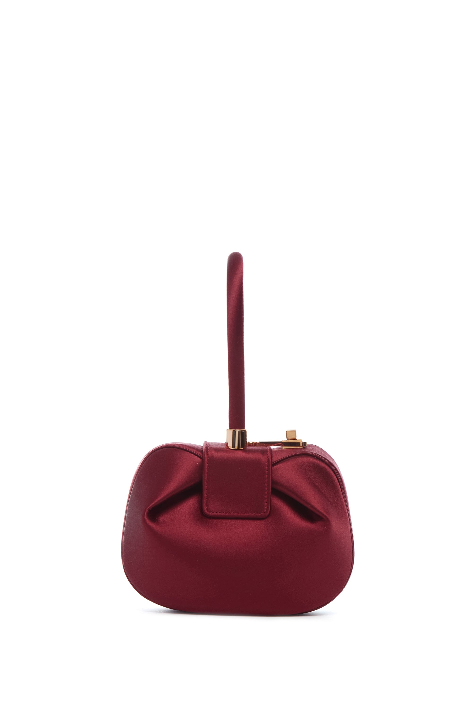 Demi Bag in Ruby Satin - 2