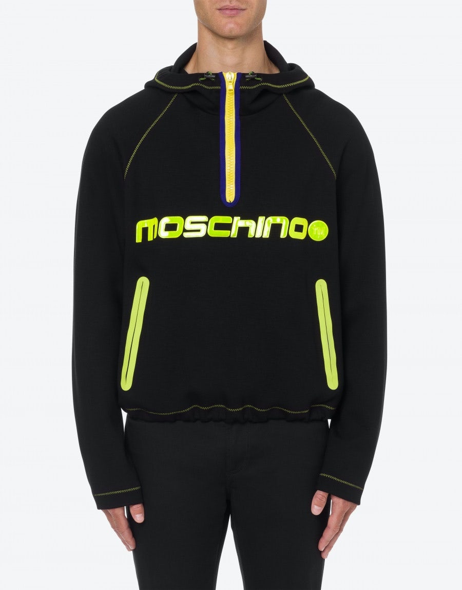 REFLECTIVE LOGO NEOPRENE SWEATSHIRT - 2