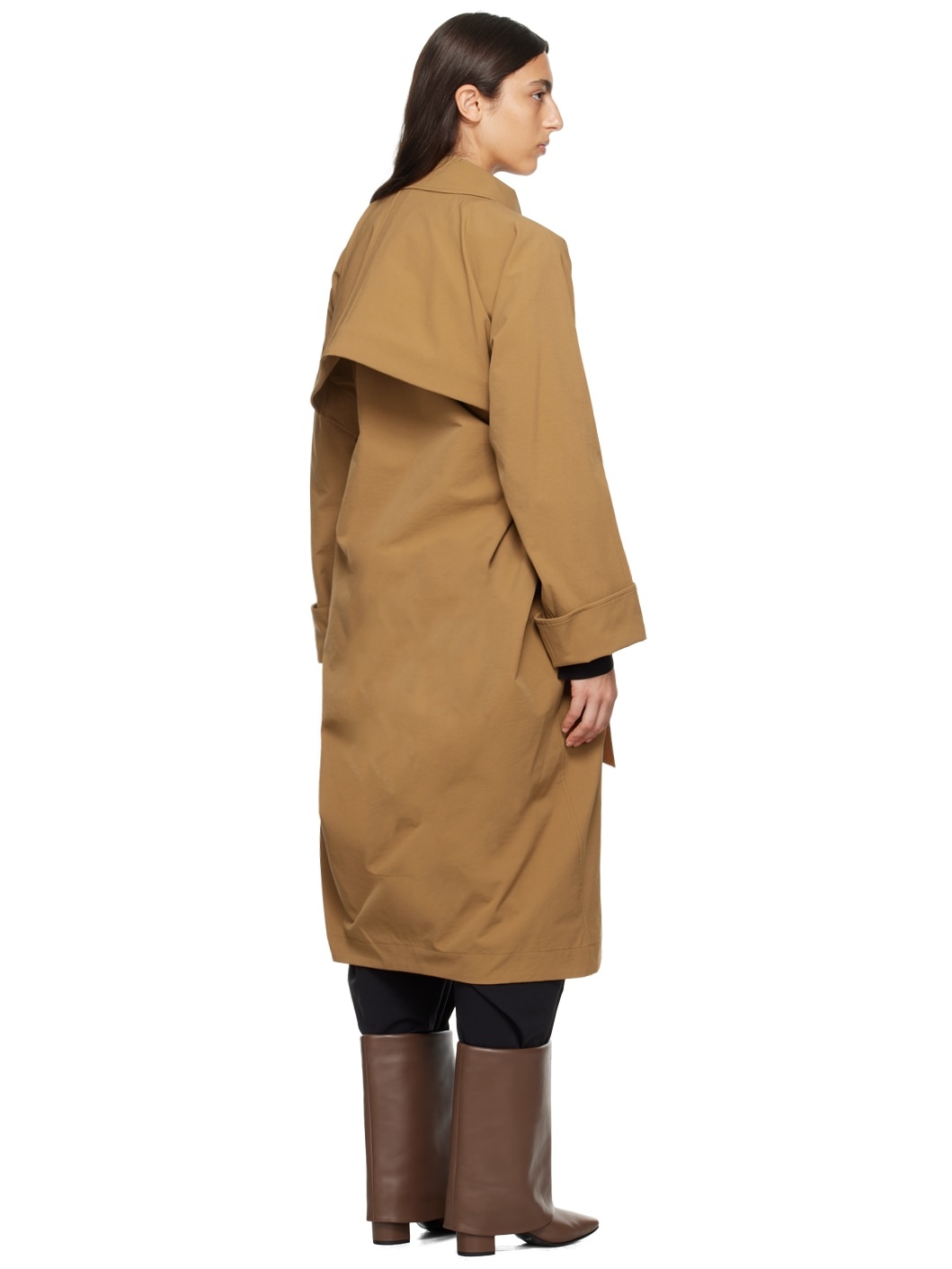 Brown Canopy Coat - 3