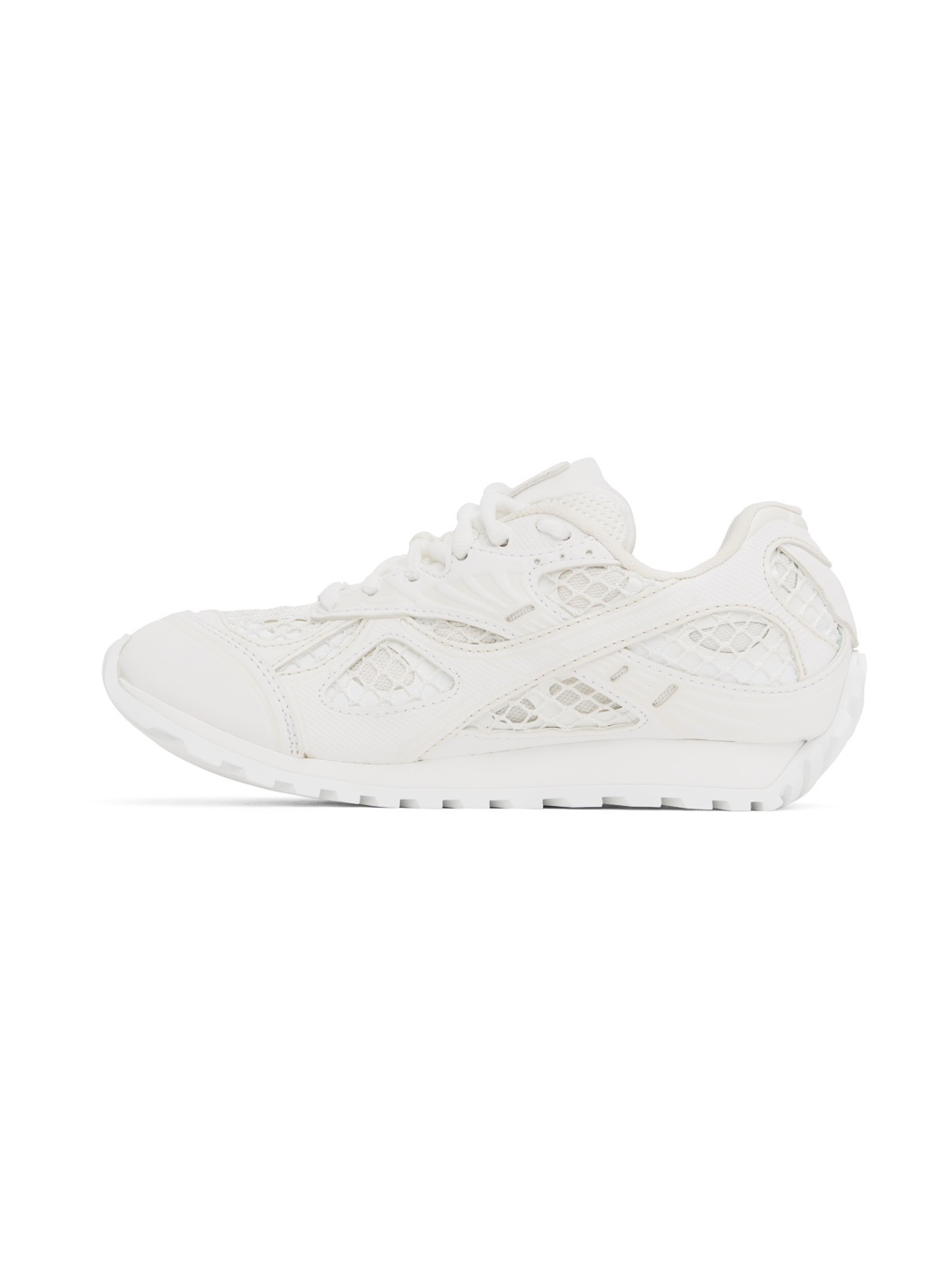 White & Off-White Orbit Sneakers - 3