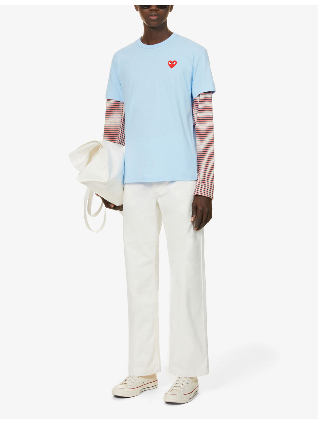 Heart cotton-jersey T-shirt - 2