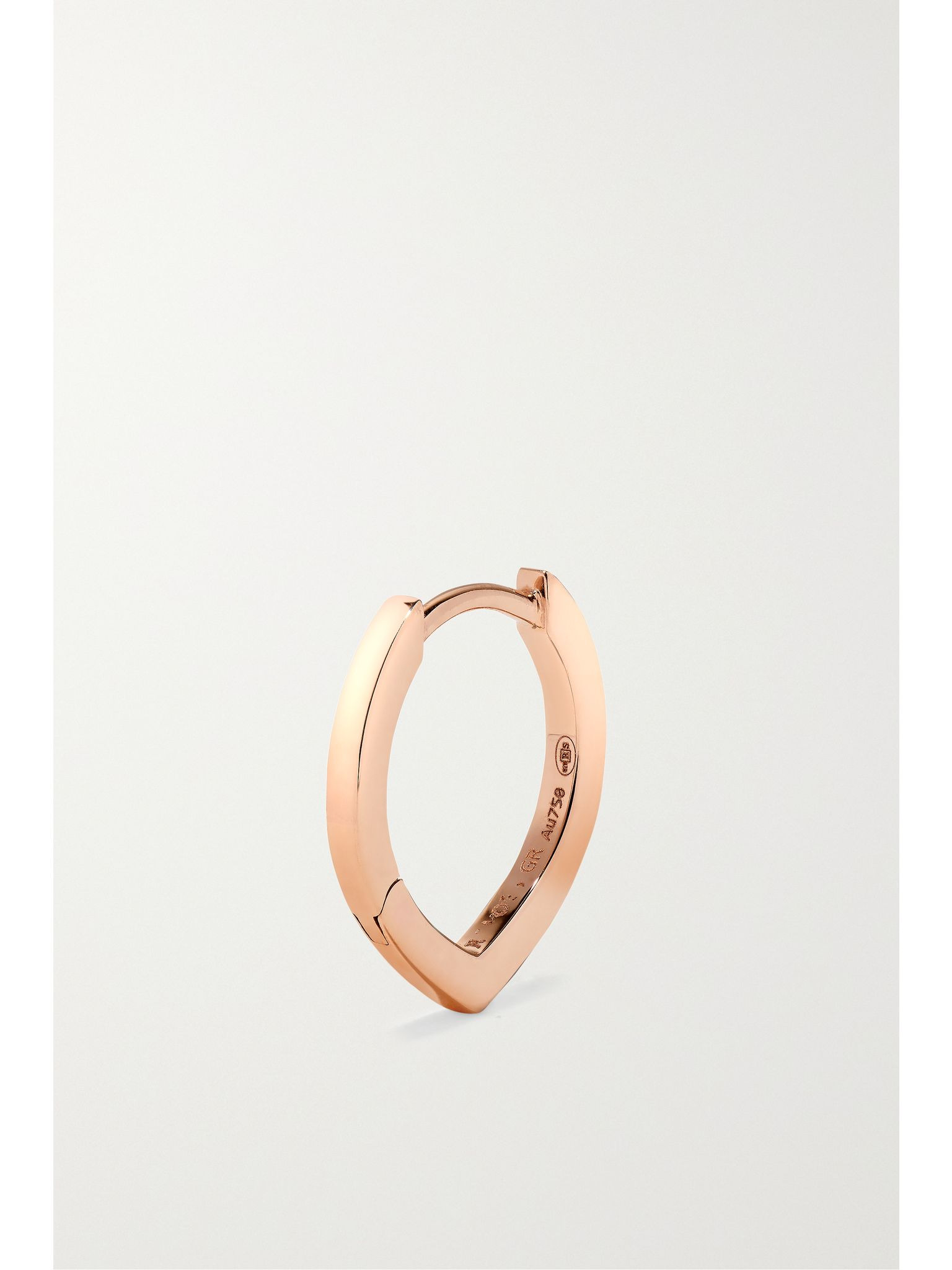 Antifer 18-karat rose gold diamond single earring Gold - 4