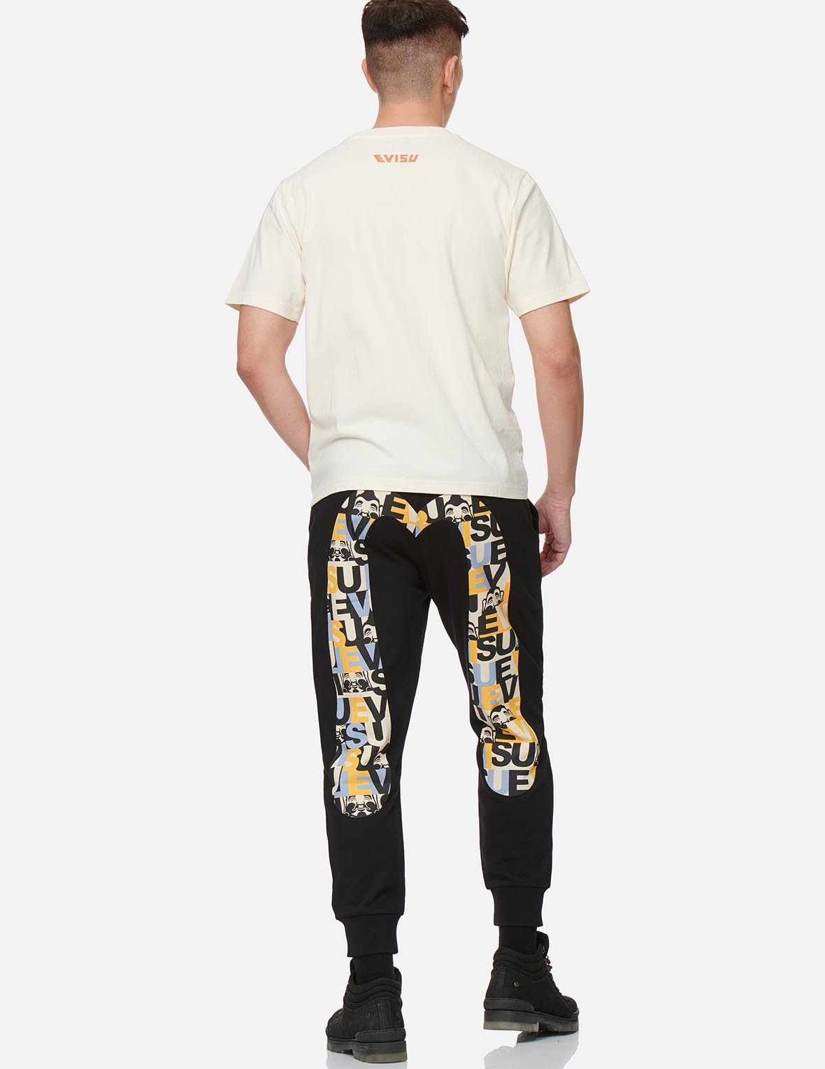 GODHEAD AND LOGO DAICOCK PRINT SWEATPANTS - 5