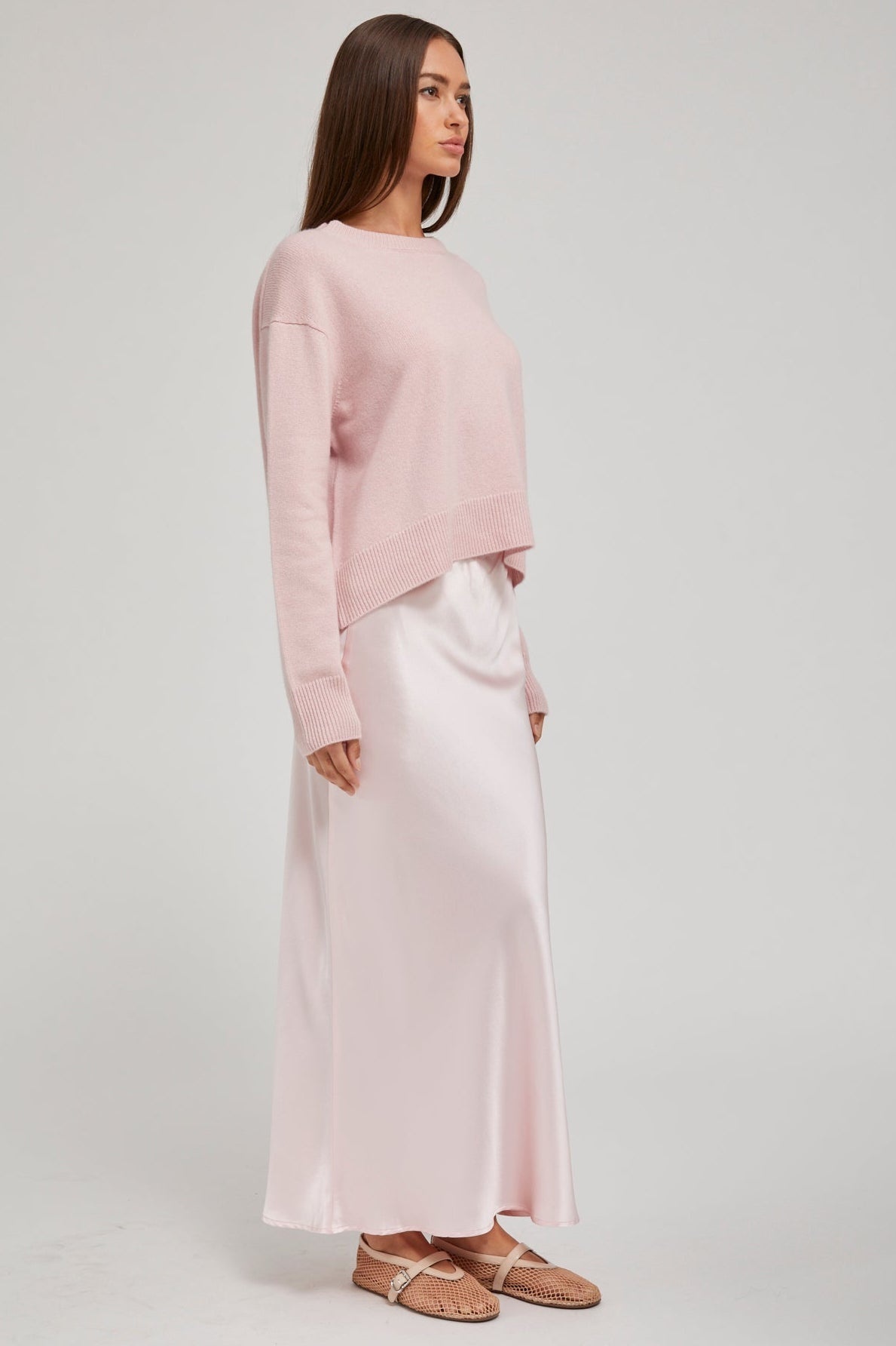PIXIE CASHMERE BOXY SWEATER - 3