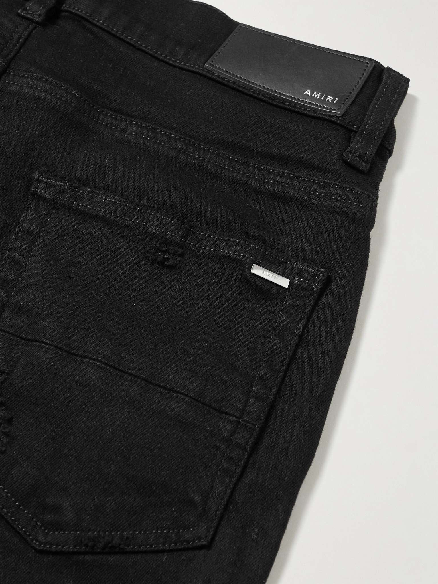 Thrasher Plus Skinny-Fit Distressed Stretch-Denim Jeans - 5