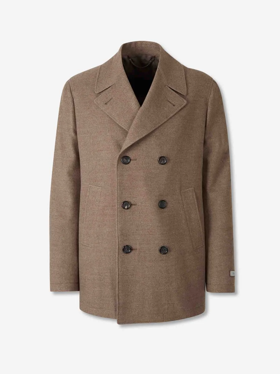 Canali Long Wool Coat - 1