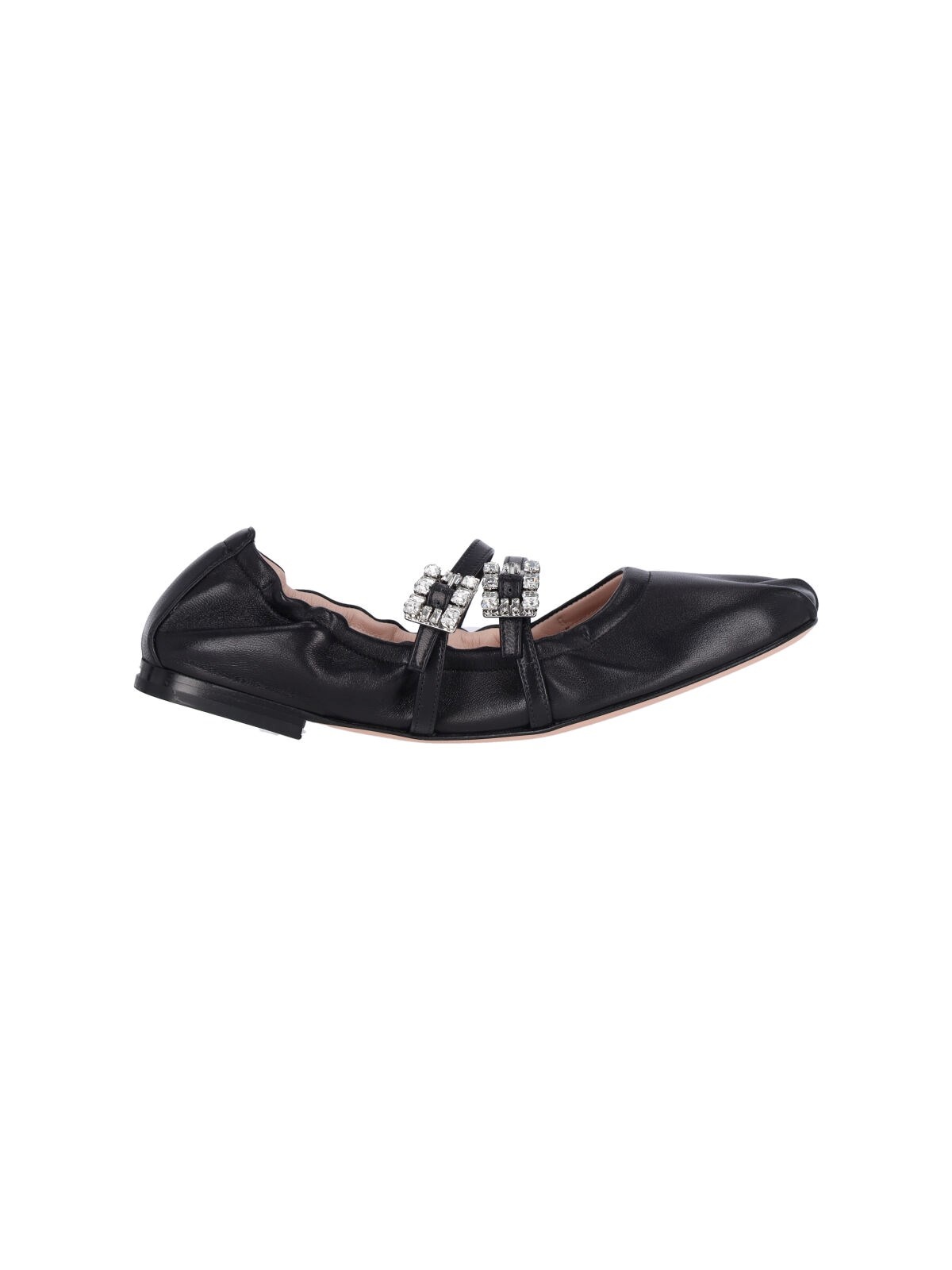 BALLET FLATS WITH STRAPS - 1