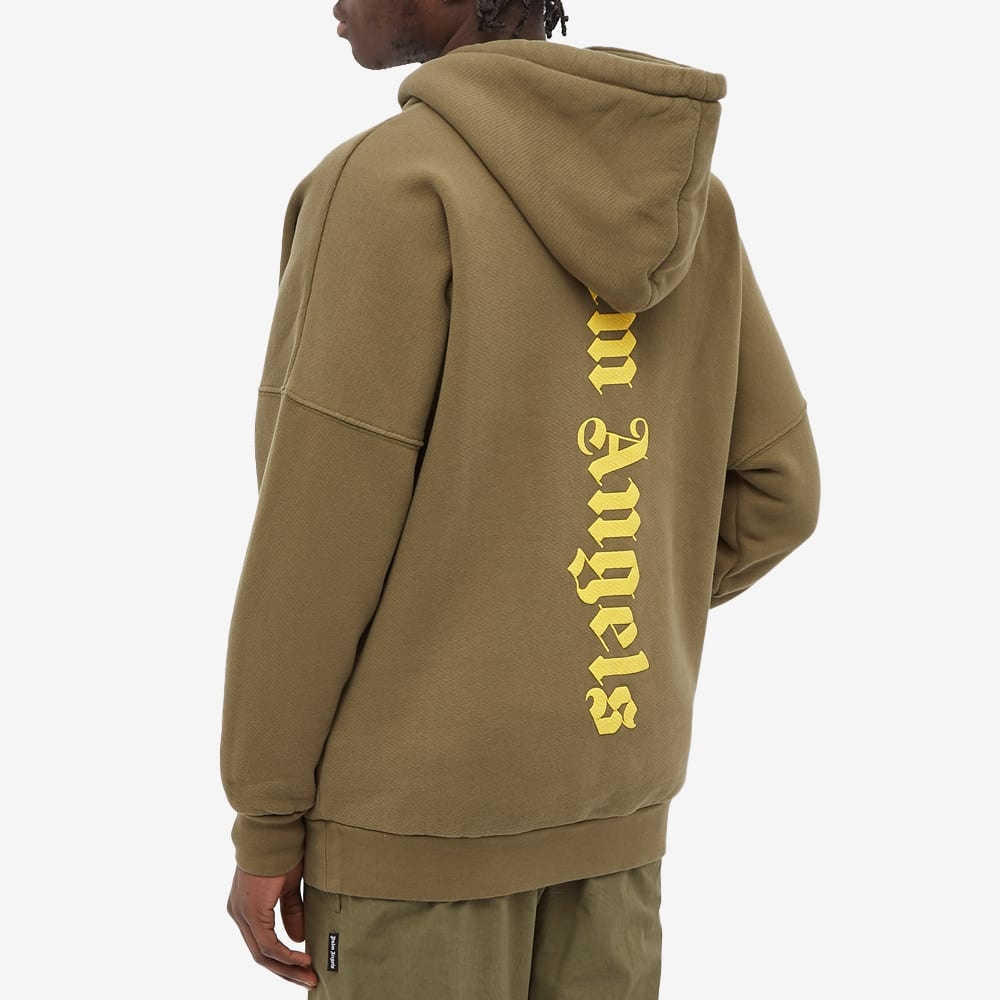 Palm Angels Vertical Logo Oversized Popover Hoody - 5