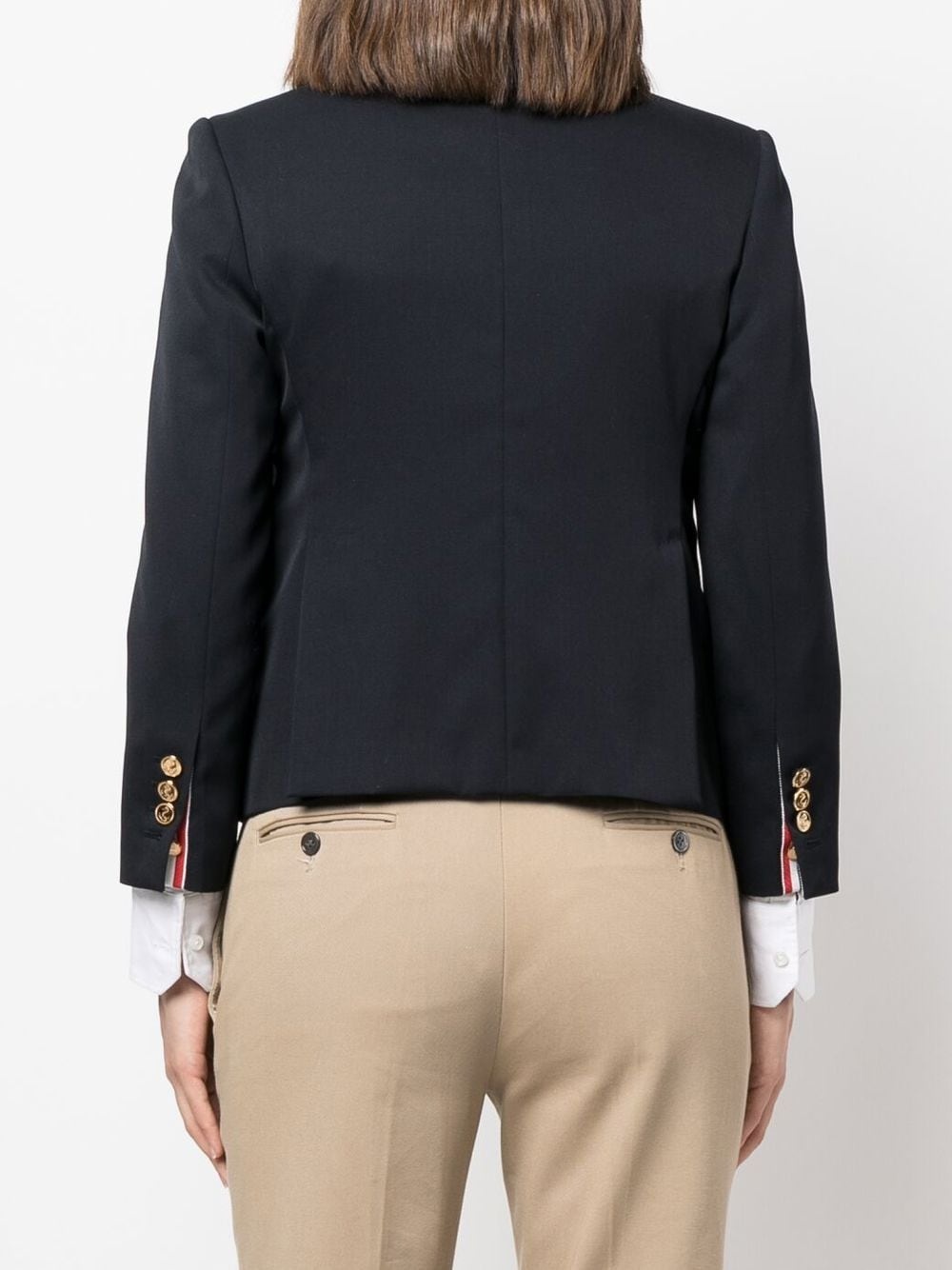 single-breasted blazer - 4