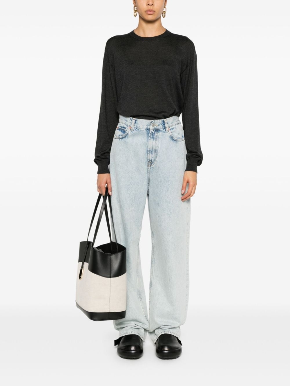 fine-knit jumper - 2