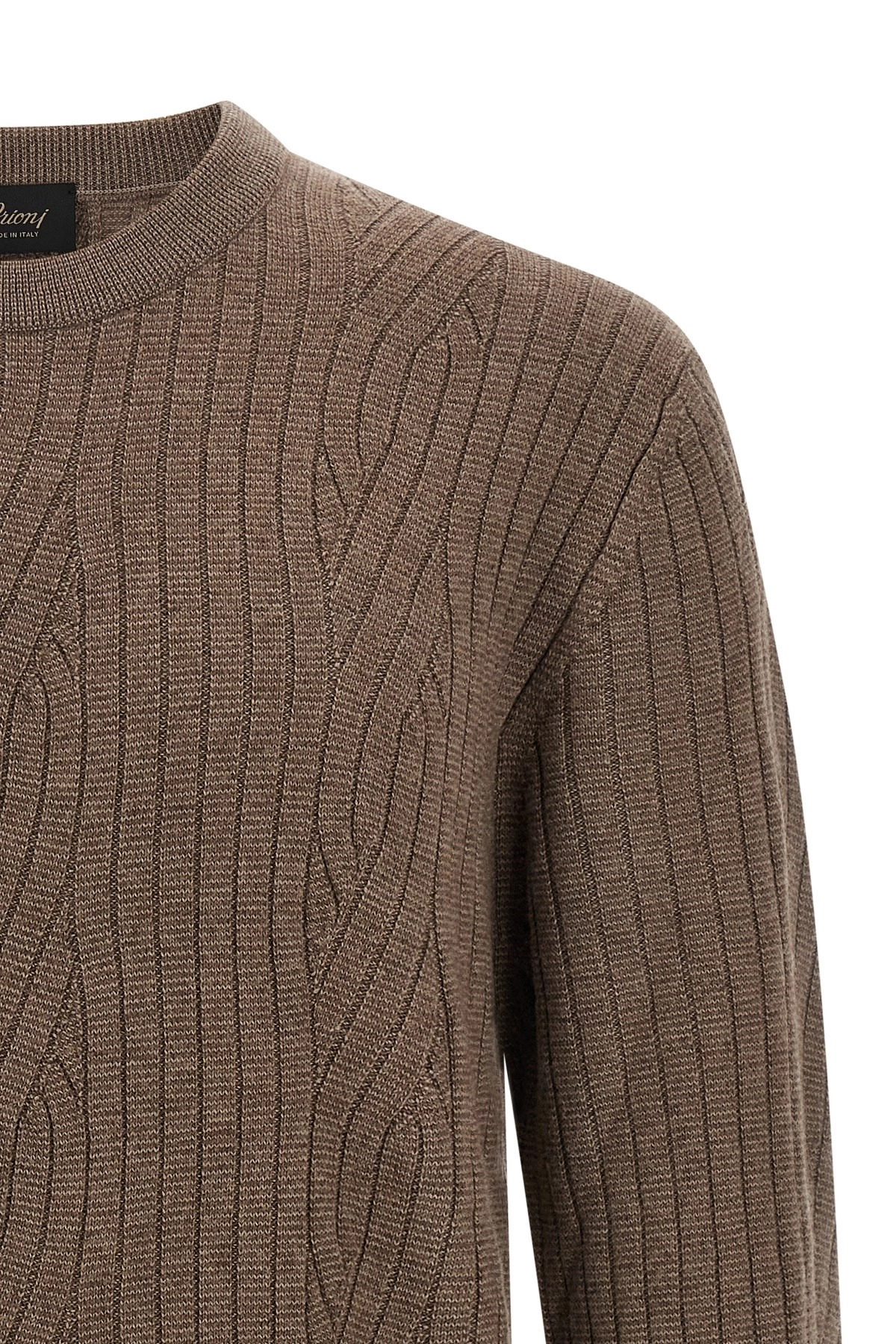 Ribbed and braid sweater - 3