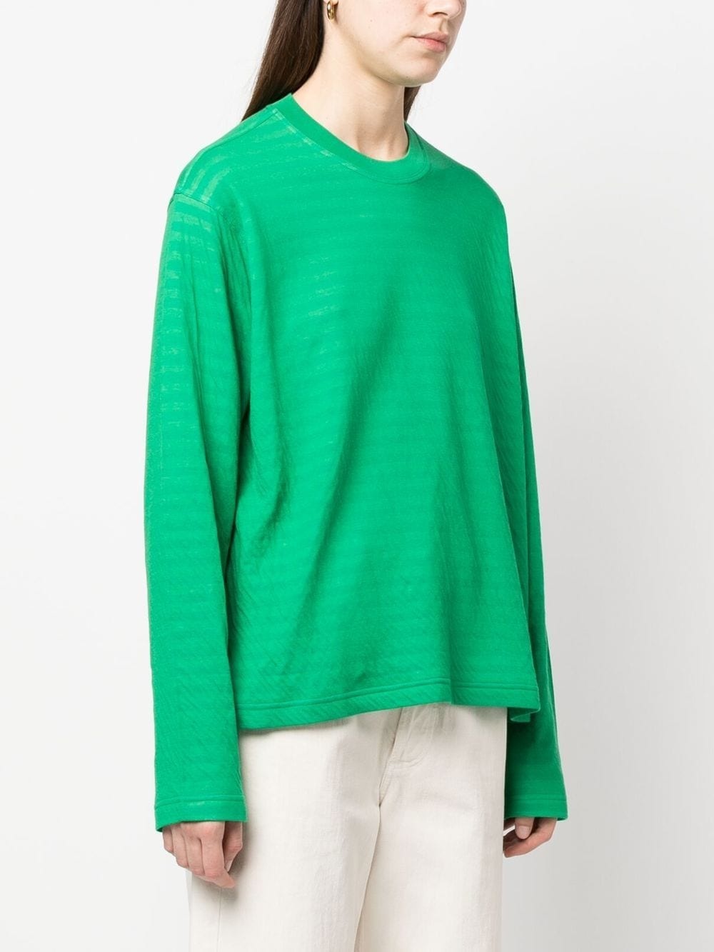 long-sleeves cotton sweatshirt - 3