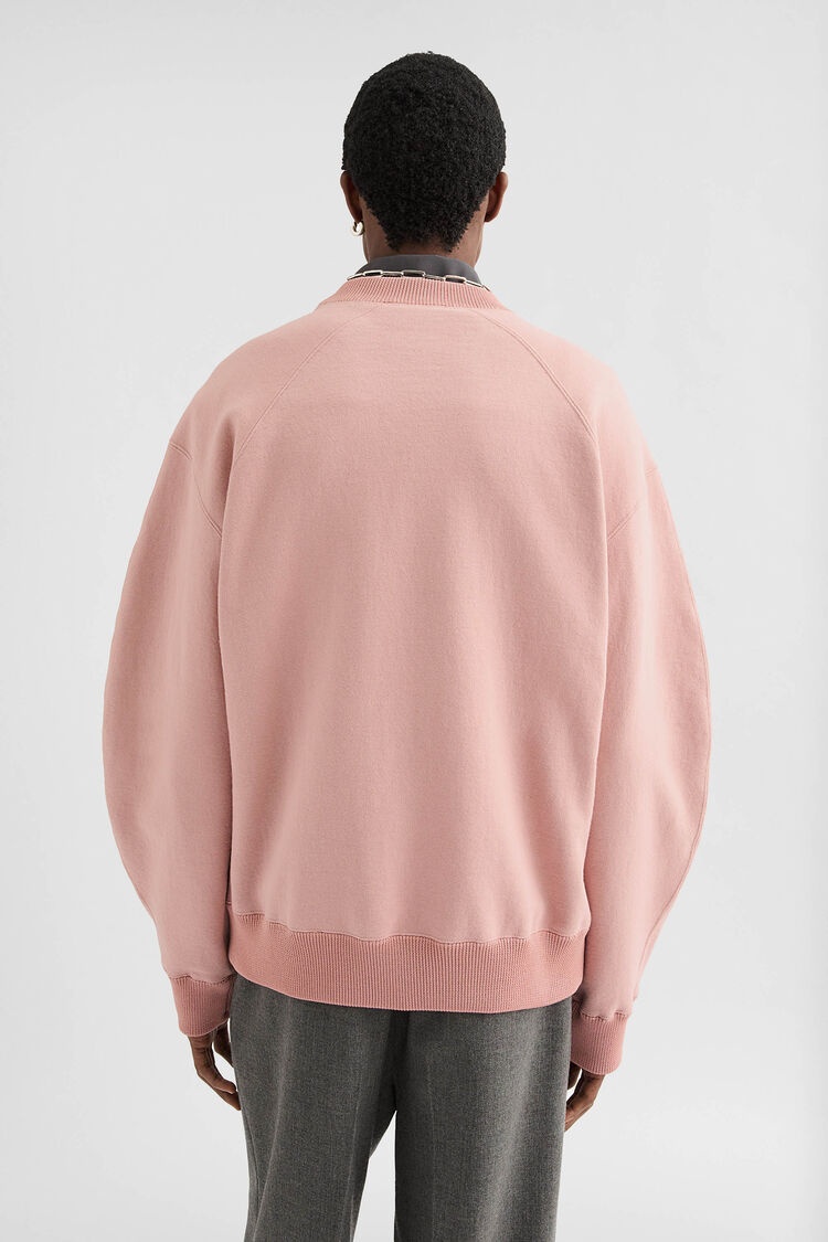 Cotton Terry Crew-Neck Sweatshirt - 4