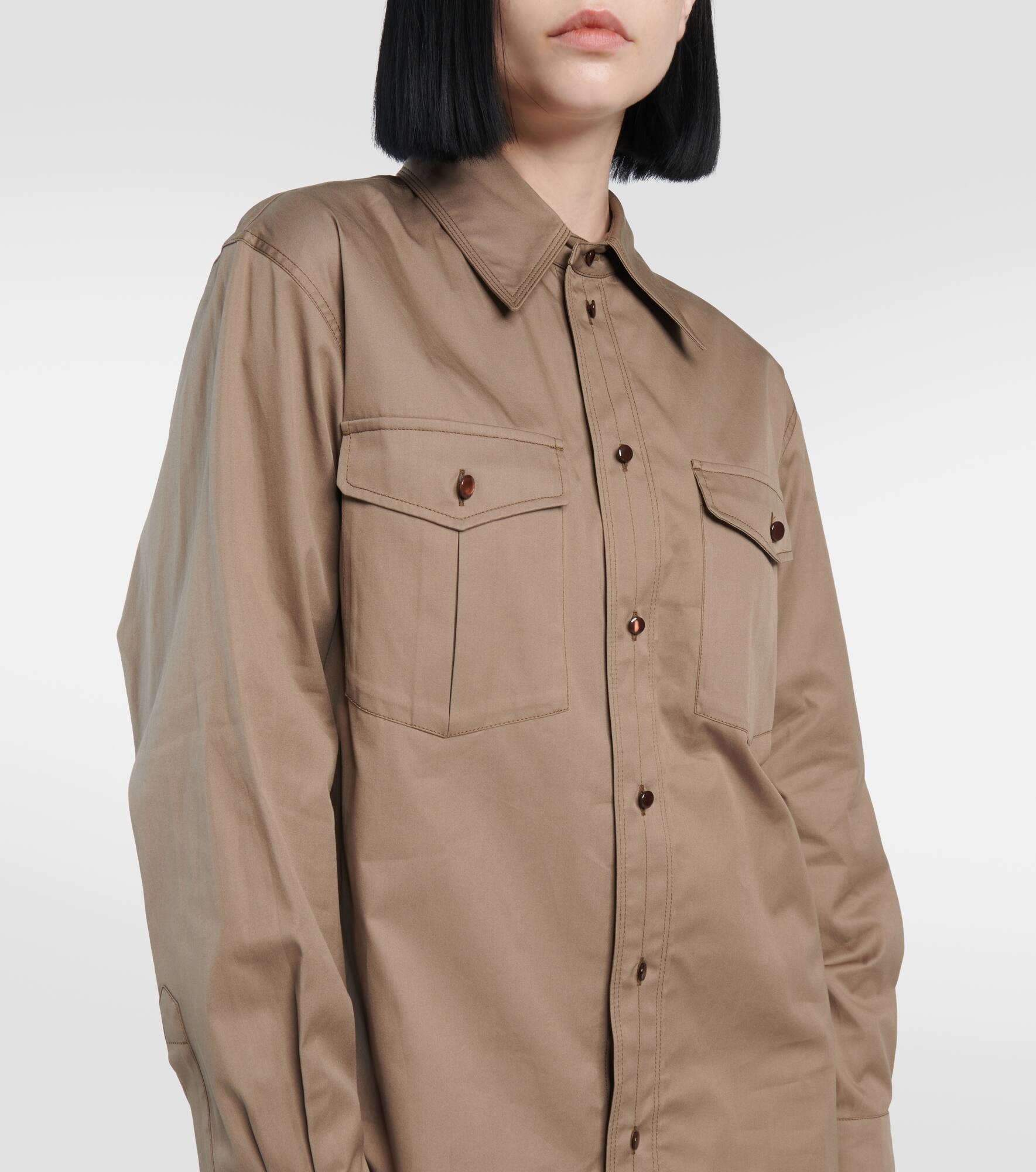 Western cotton twill shirt - 4