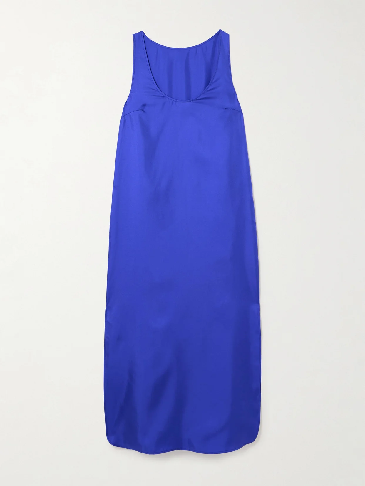 Nada Silk-twill Midi Dress - 1