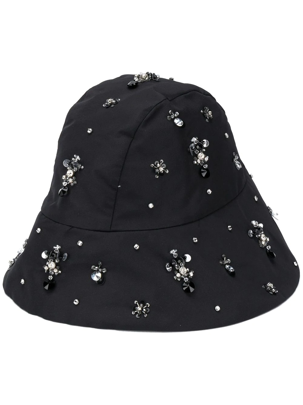 embellished bucket hat - 1