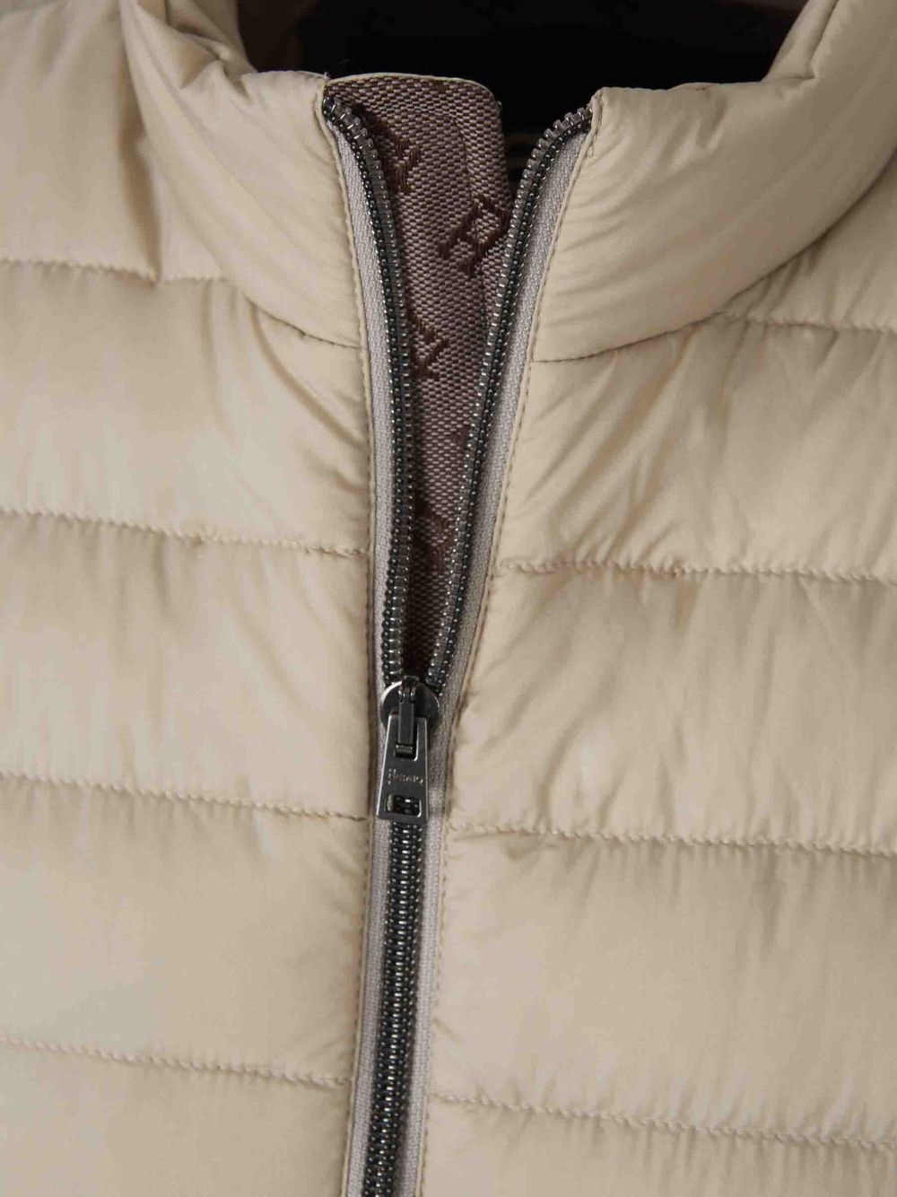 quilted high-neck vest - 3