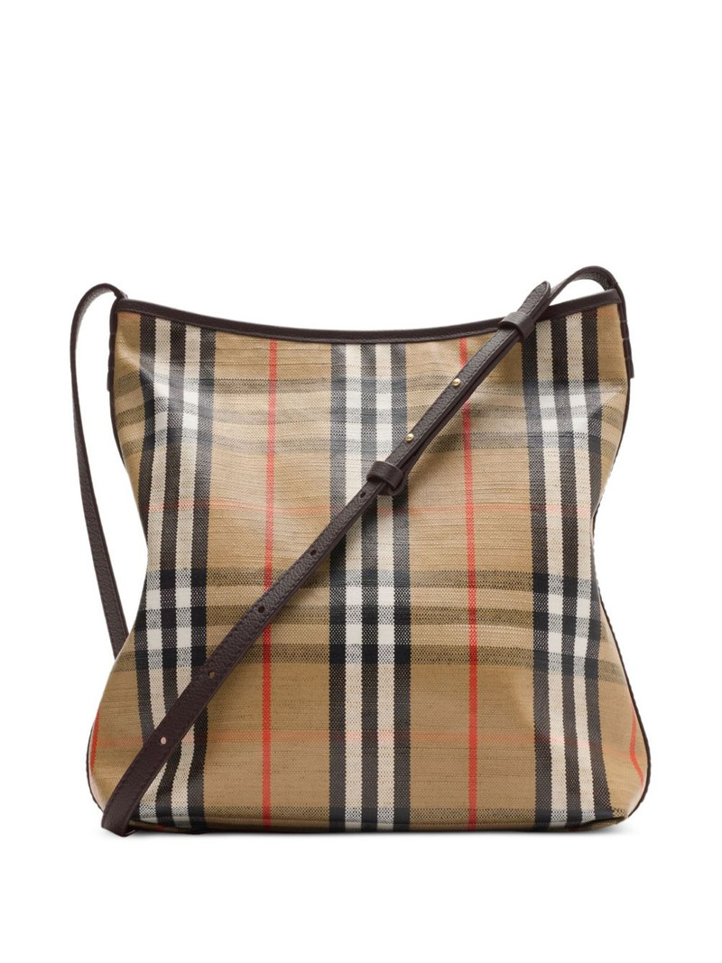 Burberry Highlands check-pattern tote bag outlook
