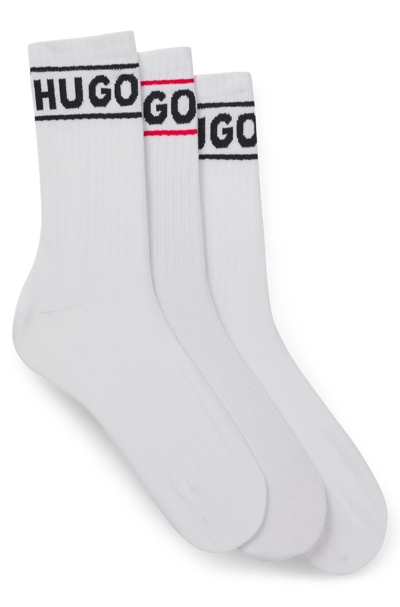 THREE-PACK OF SHORT-LENGTH SOCKS WITH LOGO 1