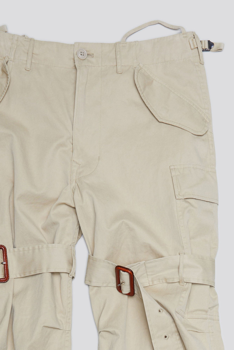 R13 TRENCH CARGO - LIGHT KHAKI outlook