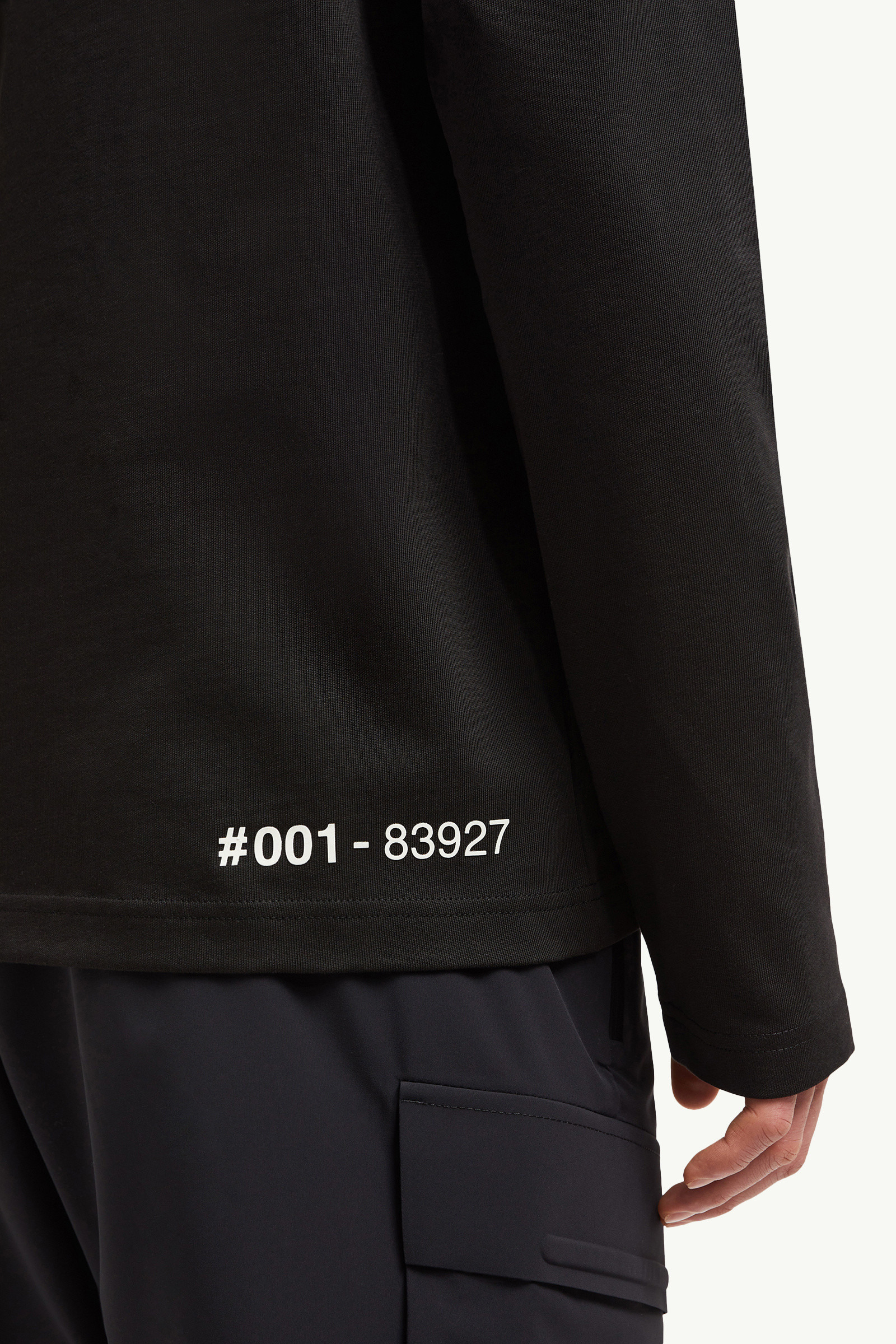 Logo Long Sleeve Cotton T-Shirt - 6