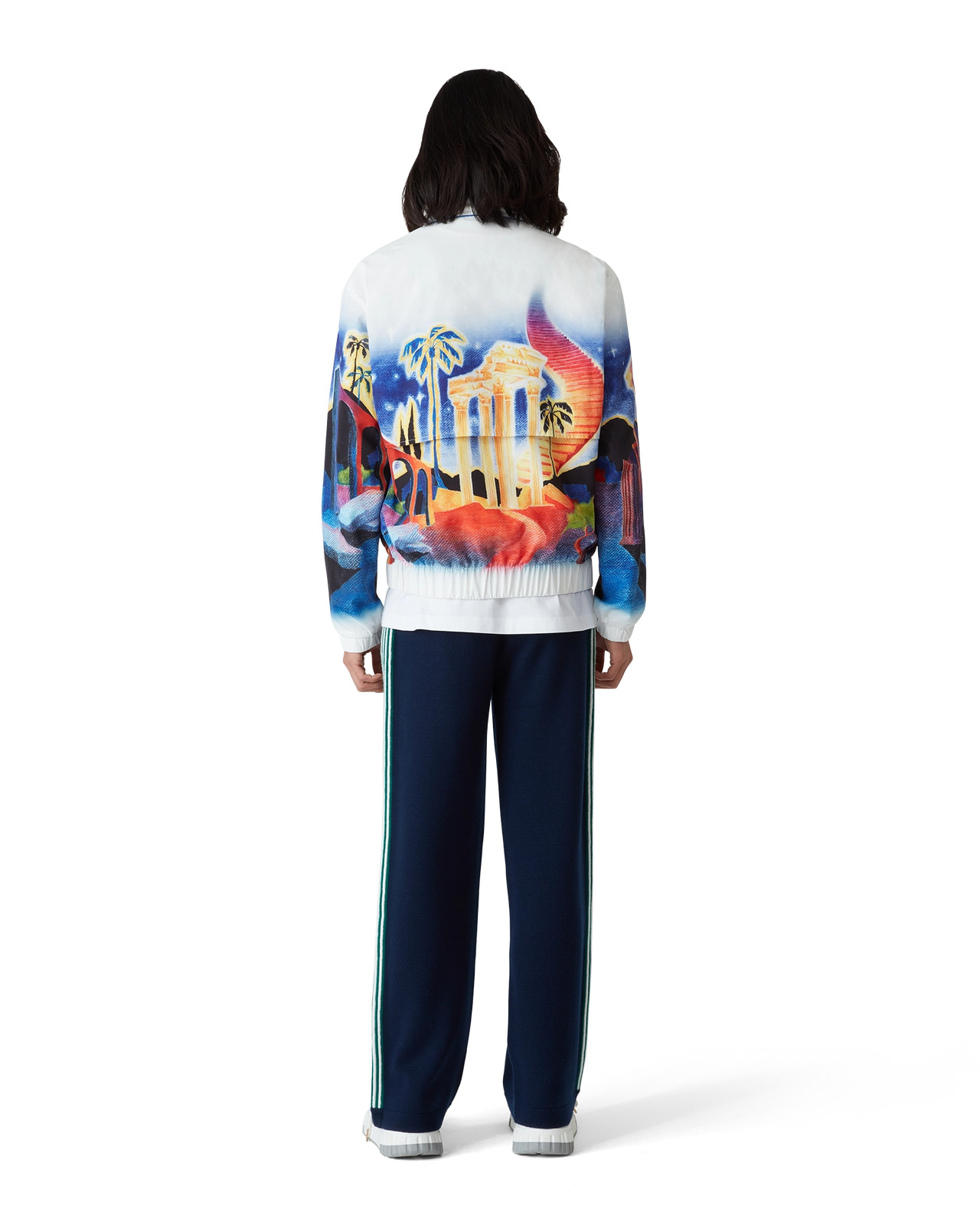 Midnight Acropolis Windbreaker Jacket | Casablanca Paris - 3