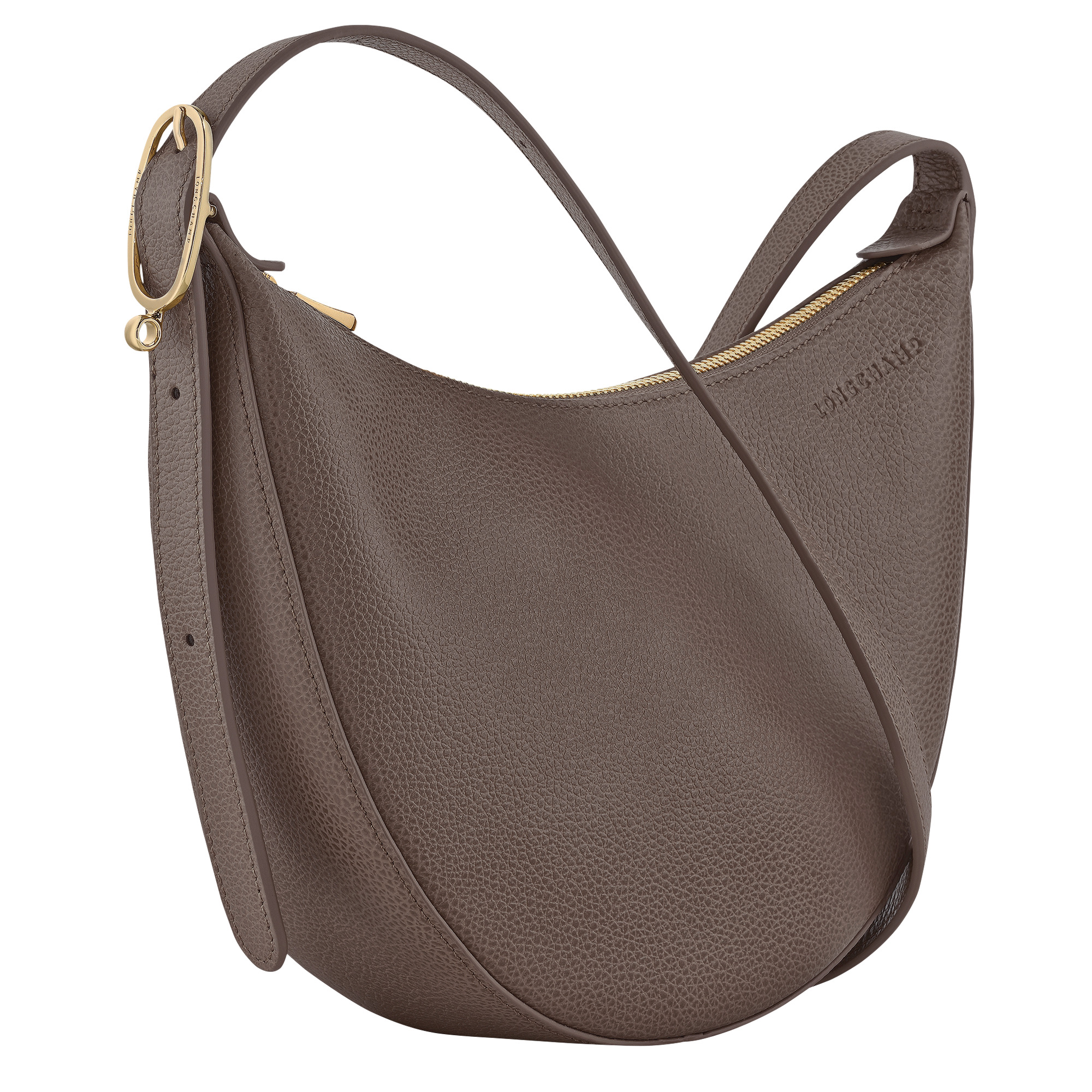 Le Foulonné S Crossbody bag Taupe - Leather - 2