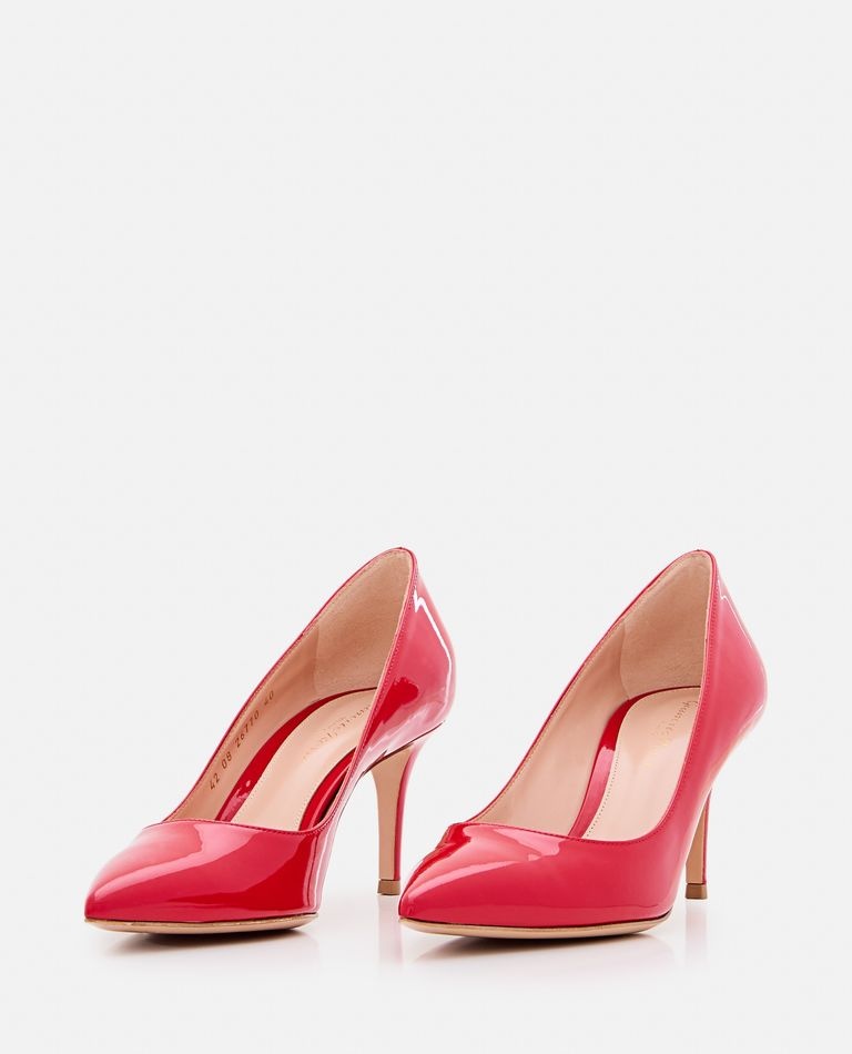 70MM GIANVITO PATENT LEATHER PUMP - 2