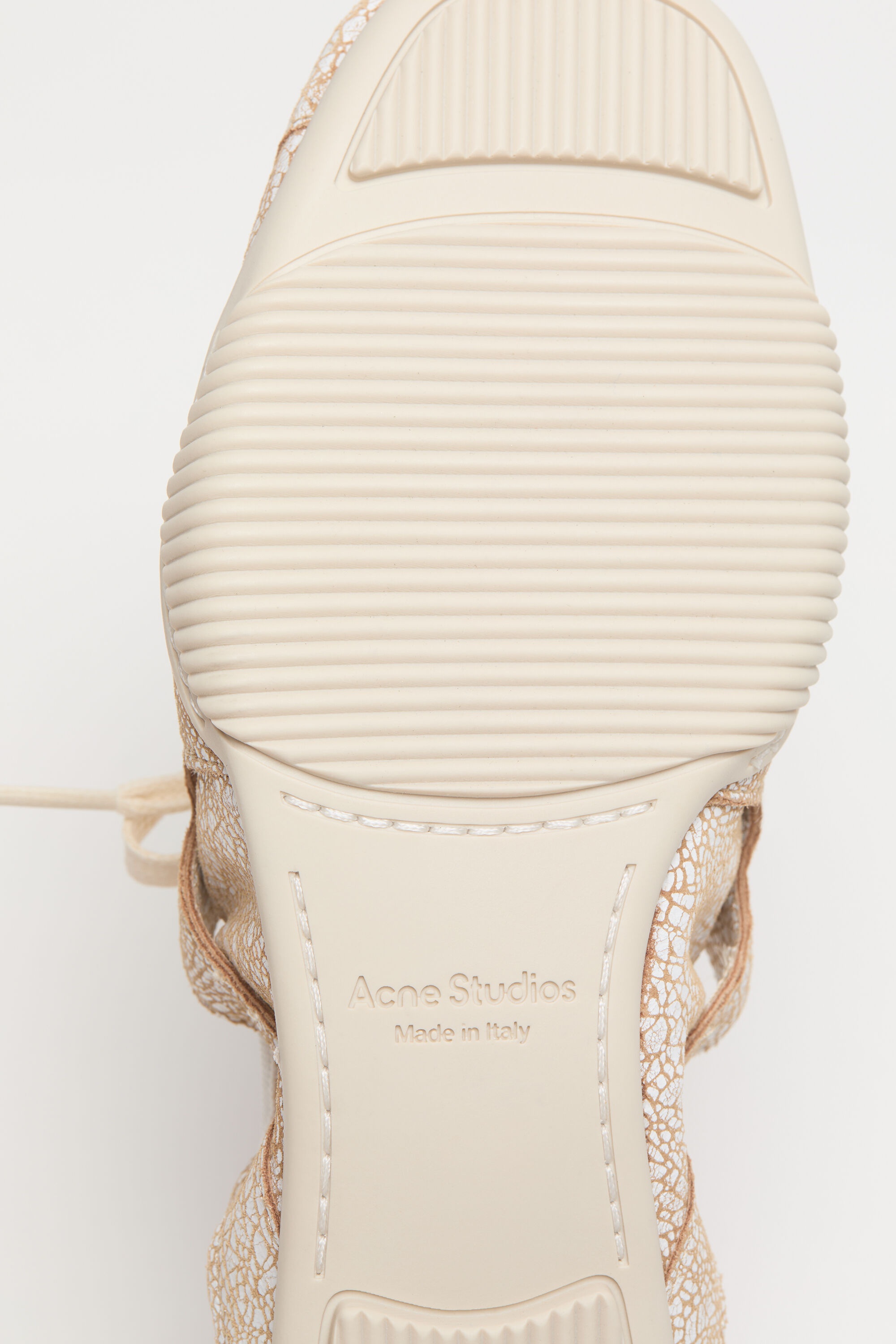 Lace-up leather shoes - Off white - 6