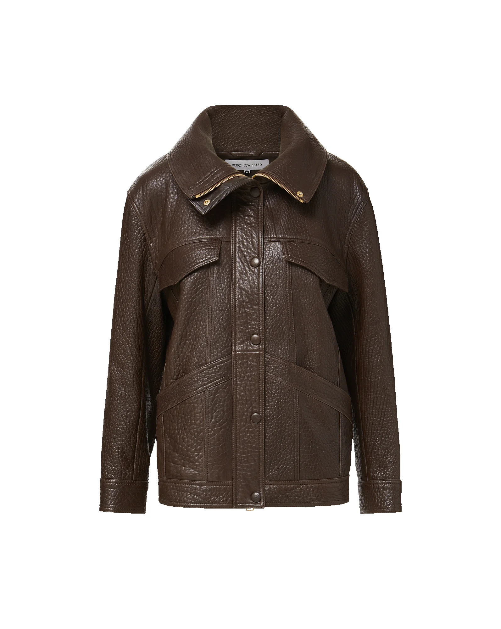 SILVERSMITH LEATHER DICKEY JACKET - 1