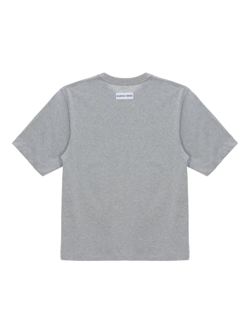 Marine Serre Moon-logo Cotton T-shirt 5