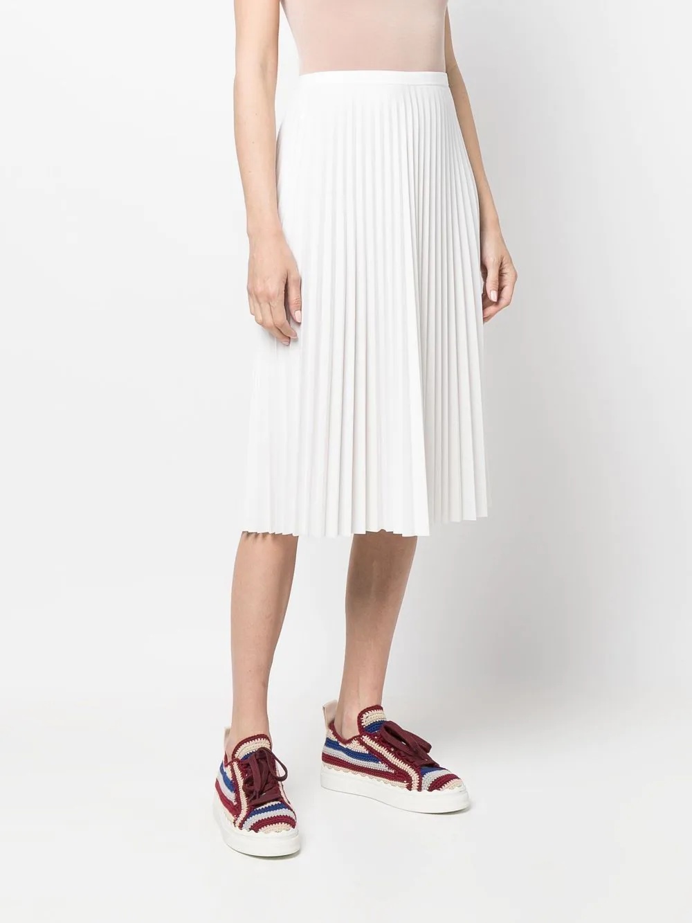 fully-pleated midi-skirt - 3