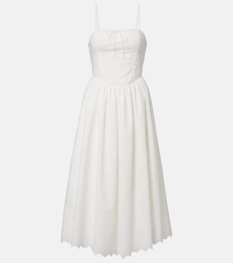 Tulla broderie anglaise midi dress 1