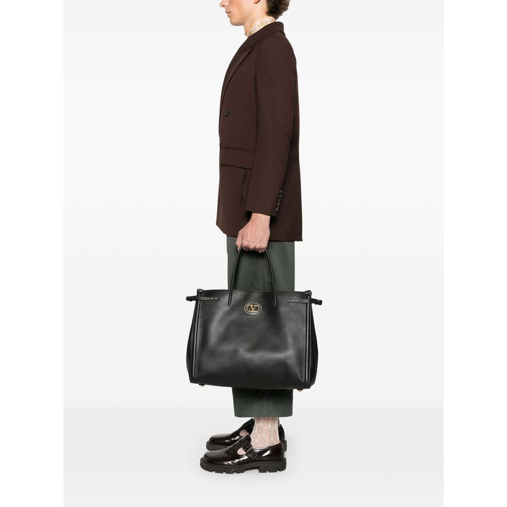 Valentino Garavani Black Tote Bags Men - 5