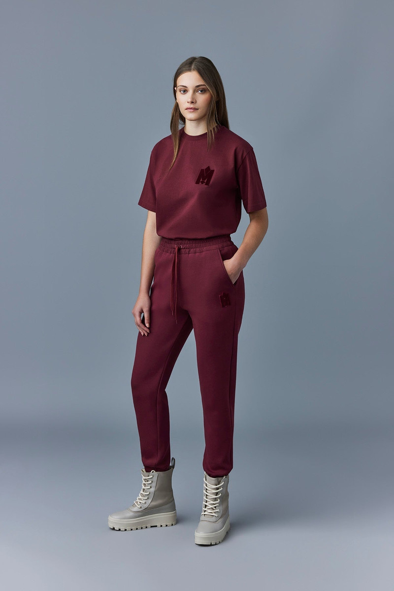 MACKAGE NEV Double-face jersey sweatpants outlook