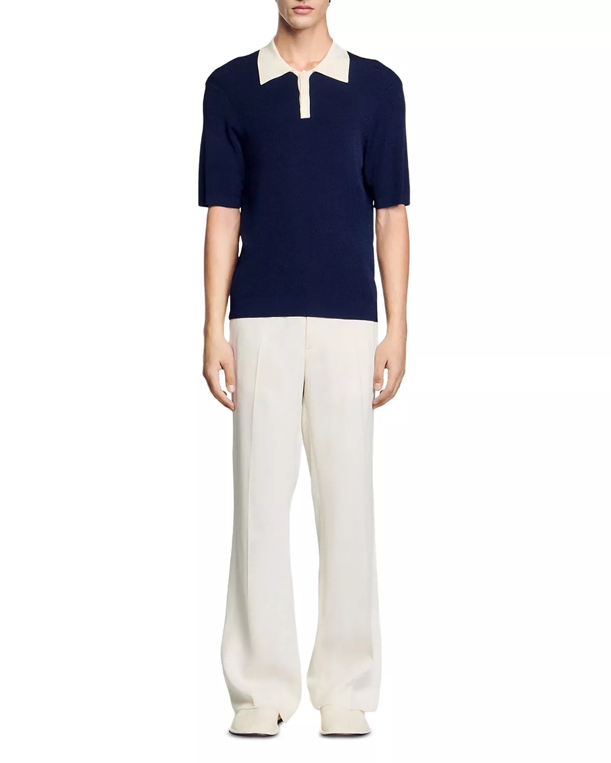 Two Tone Polo Shirt - 2