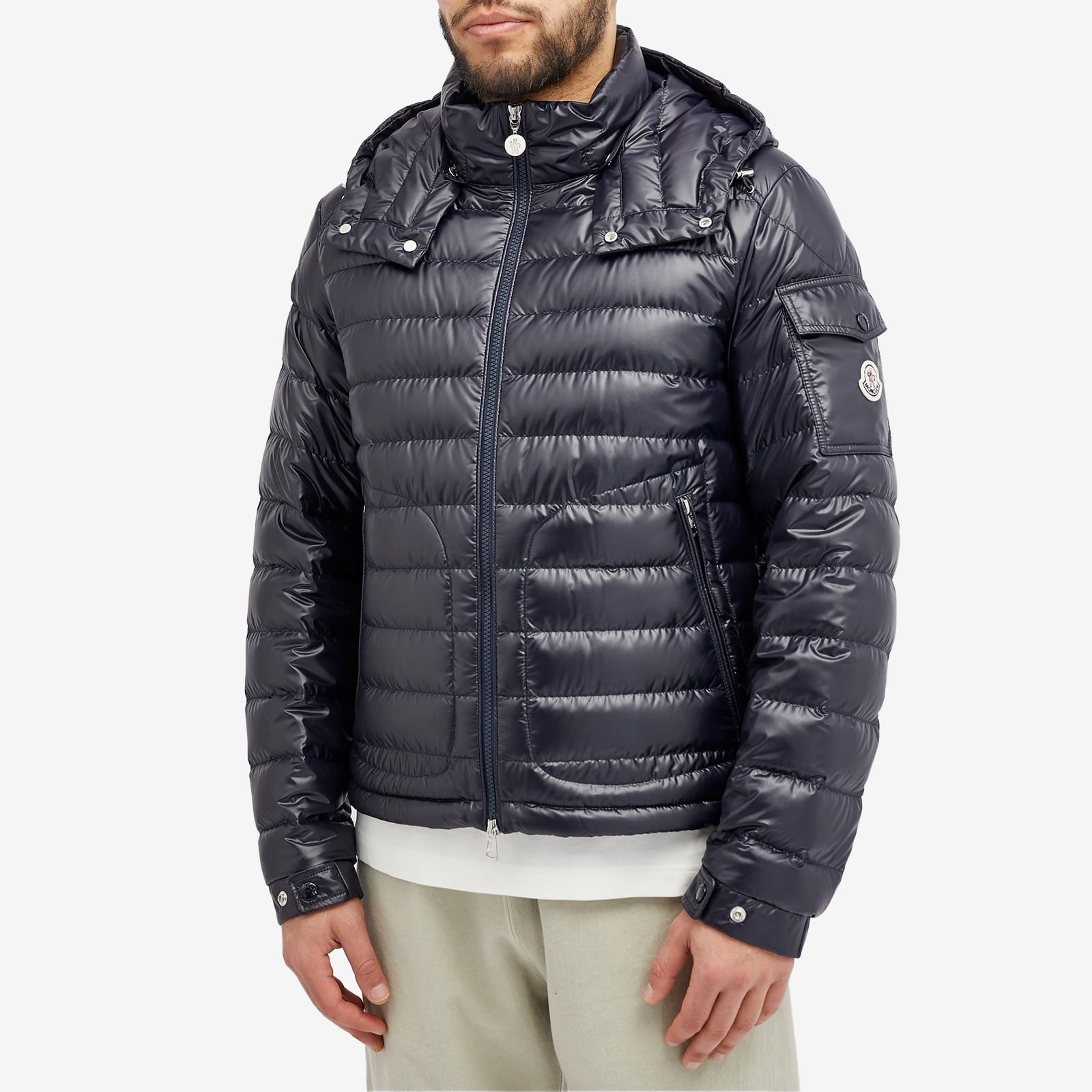 Moncler Lauros Hooded Light Down Jacket - 2