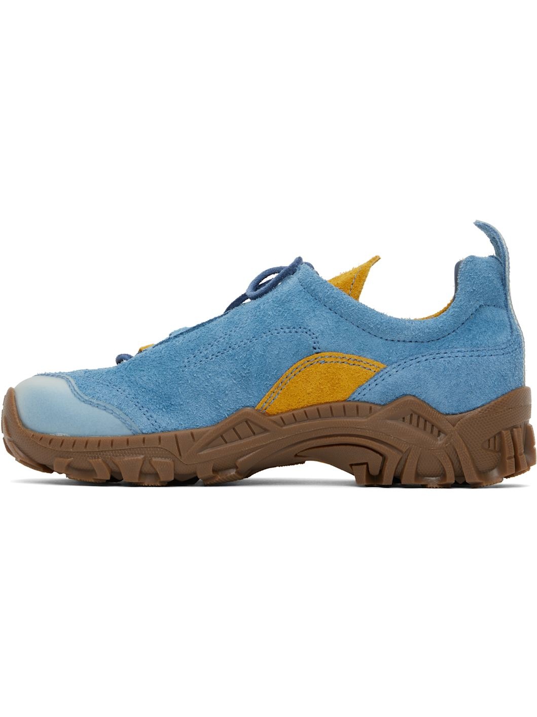 Blue & Tan Gabe Sneakers - 3